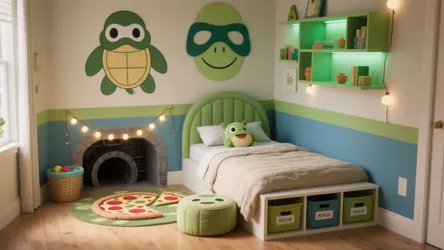 TMNT Bedroom Decor: 5 Fun Ideas