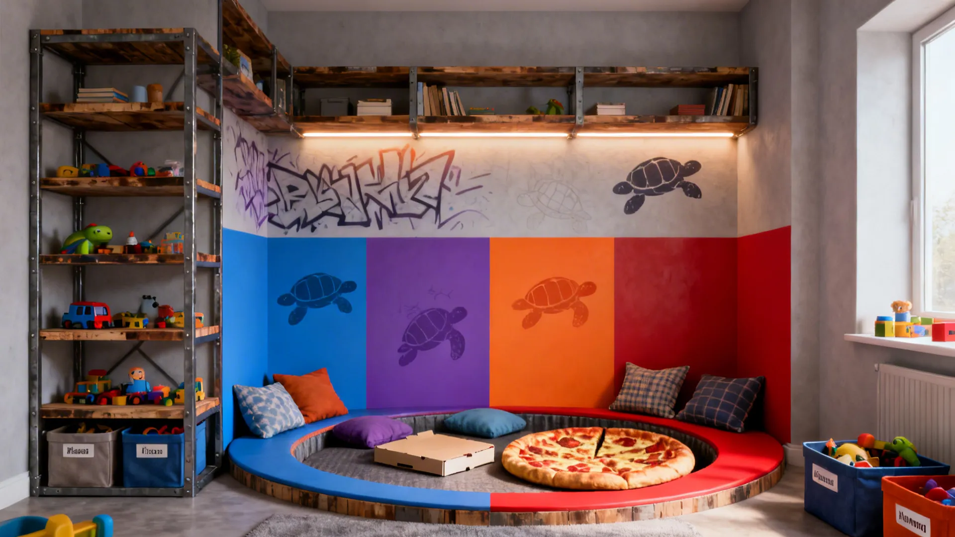 TMNT Room Decor Ideas: 5 Fun Designs
