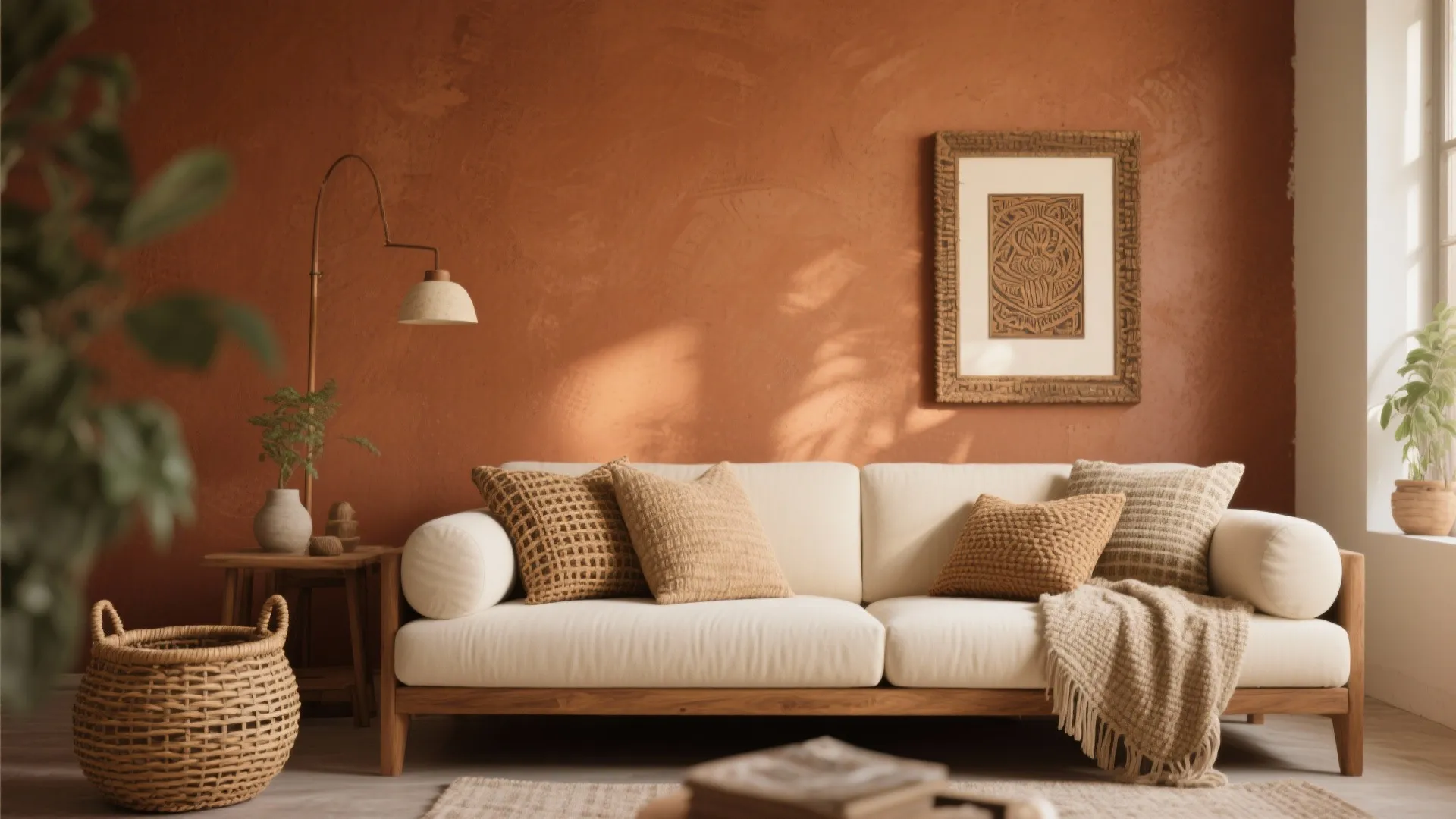 3. Toasted Terracotta Accent: Earthy pop without the shout