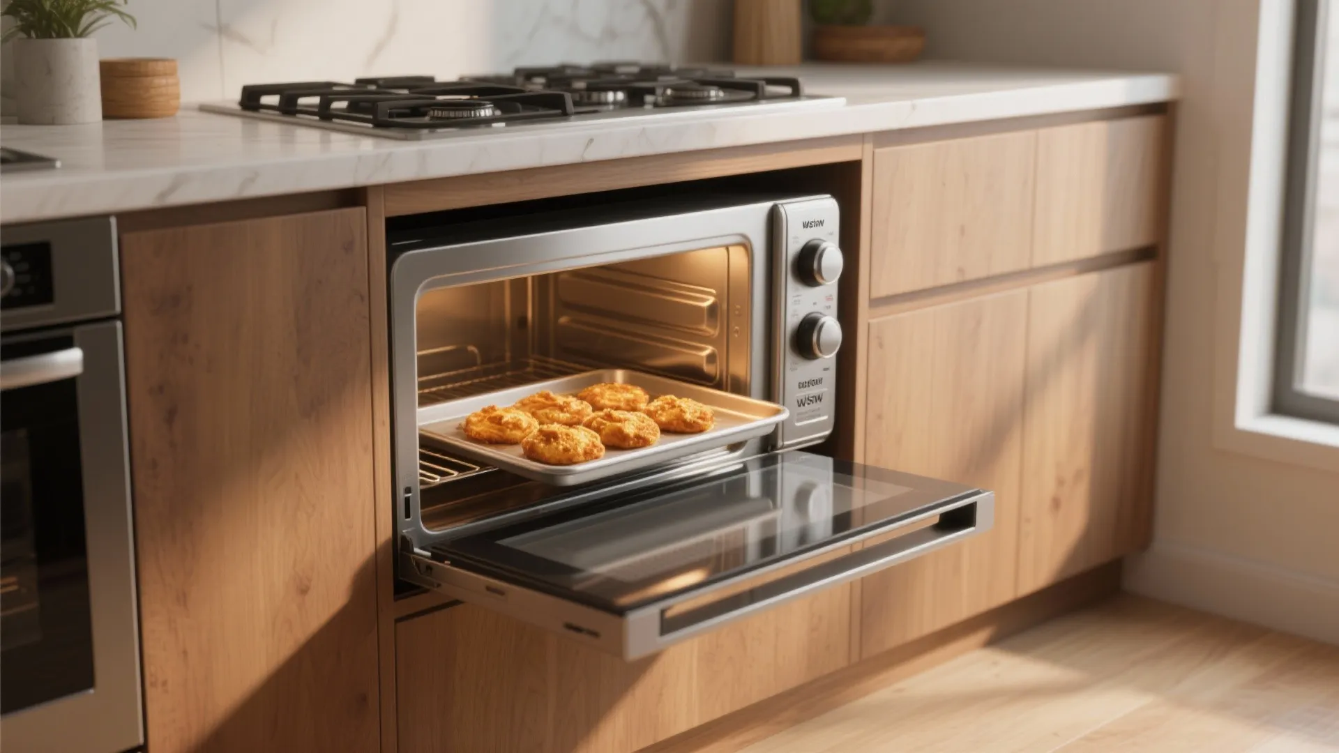 5. Under-Cabinet Toaster Oven with Convection
