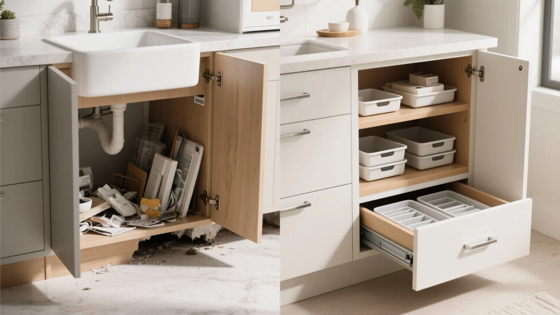 5. Builder-Style Add-Ons: Toe-Kick Drawers & Removable Trays