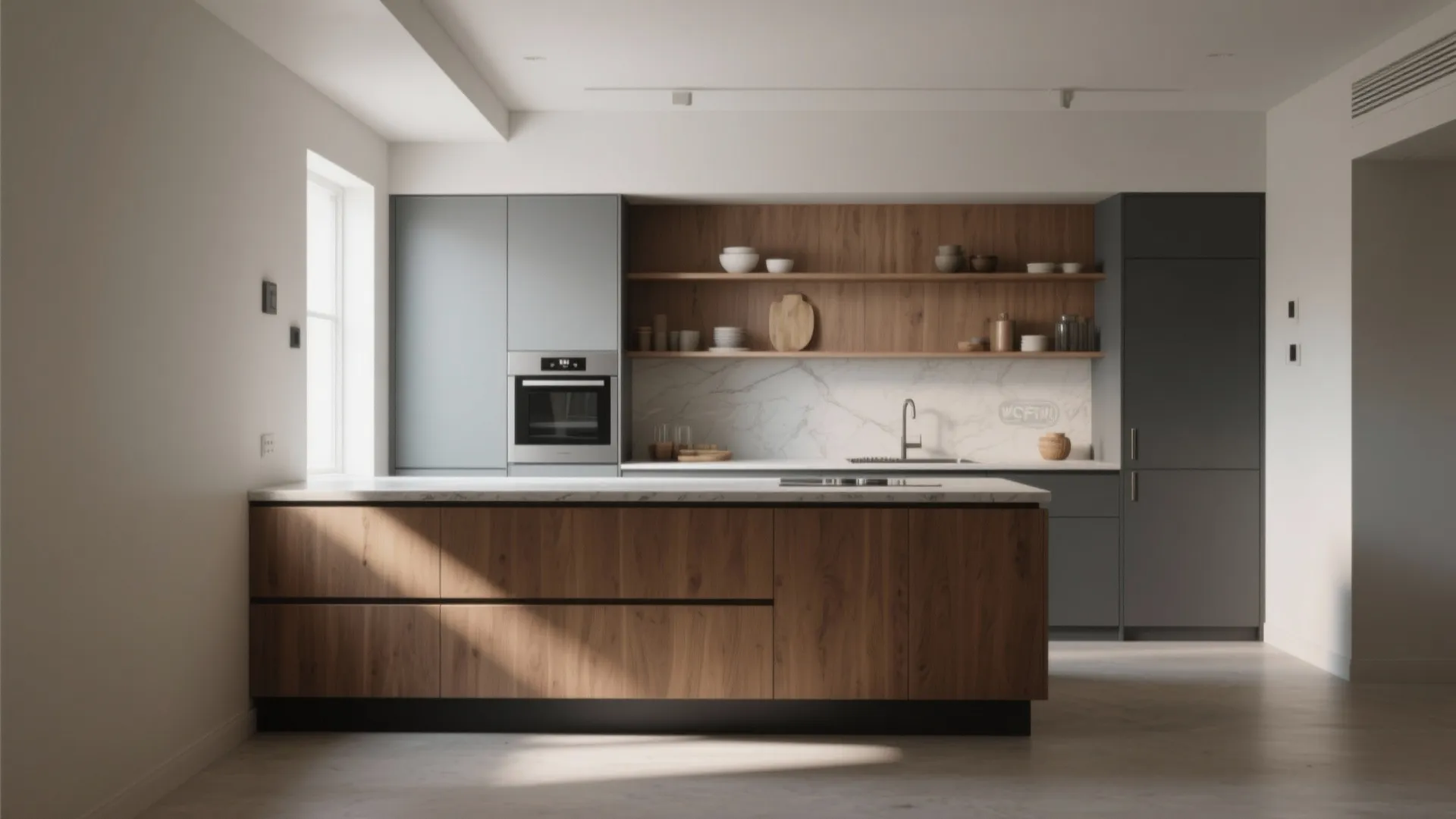 2. Add a Contrasting Plinth or Toe-Kick