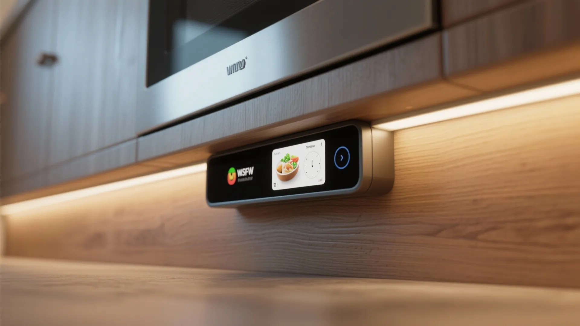 4. Toe-kick or under-cabinet display