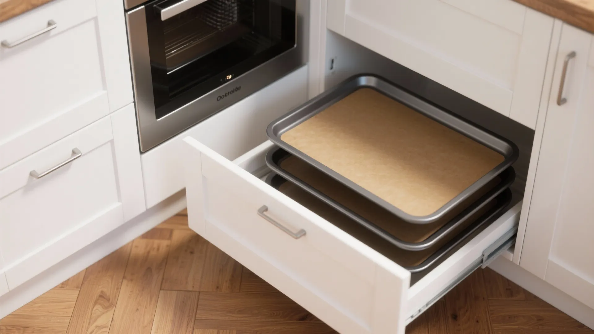 4. Under-Cabinet Drawers