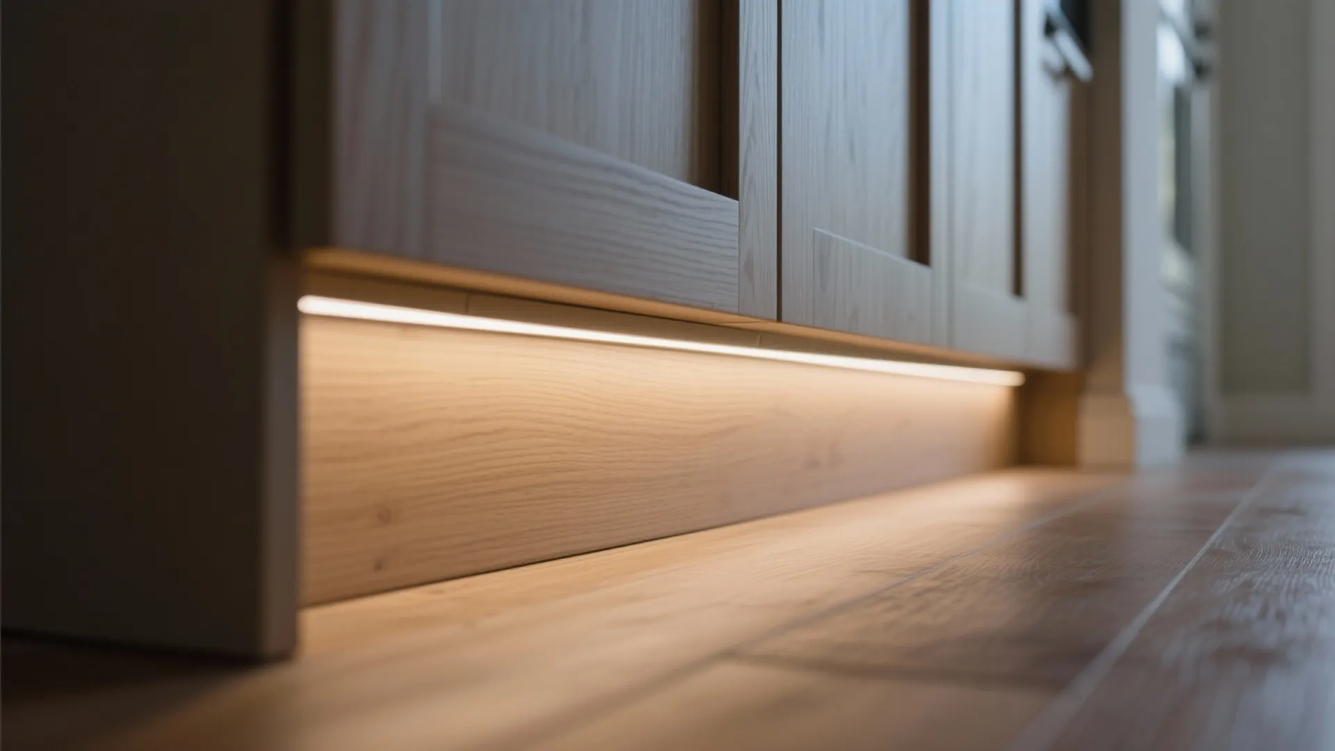 Lighting layers that guide movement