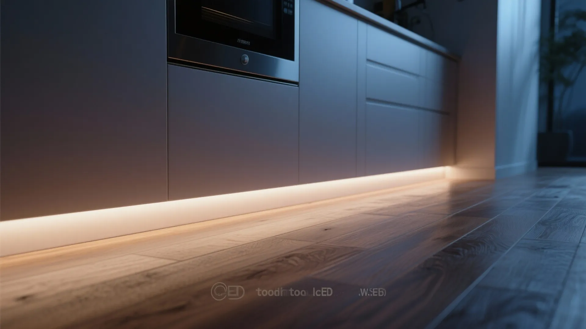 8. Toe Kick Lighting