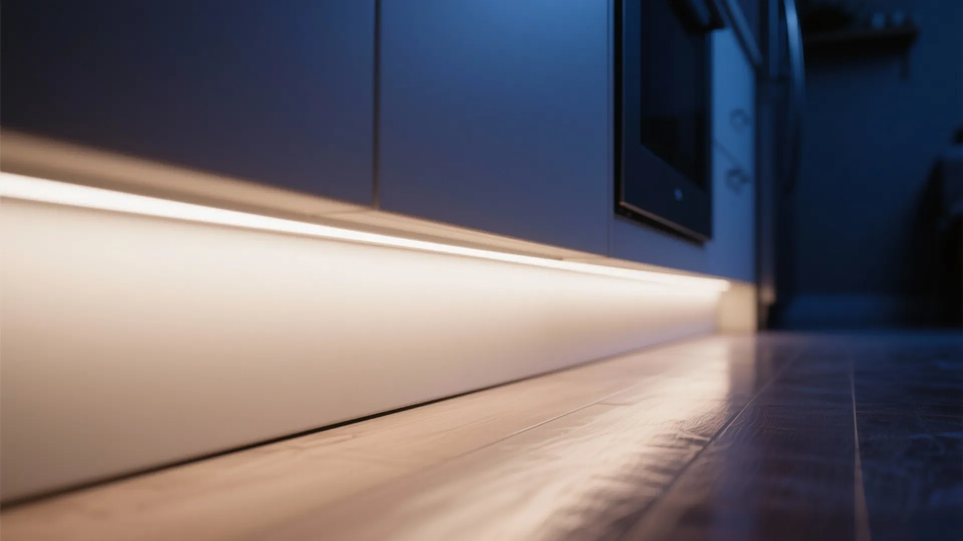 Tip 7: Toe-Kick Lighting