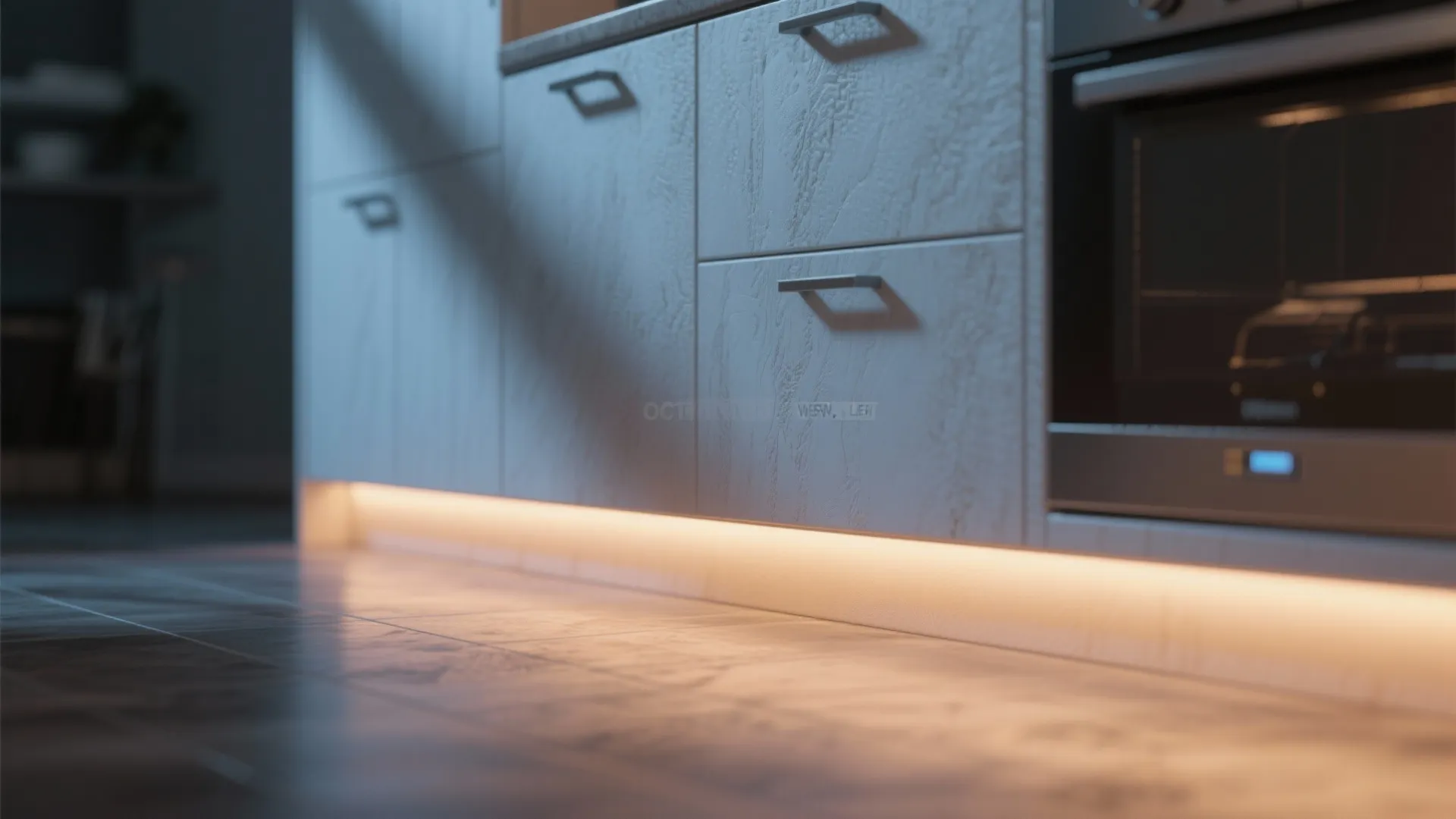 5. Accent niches and toe-kick lighting