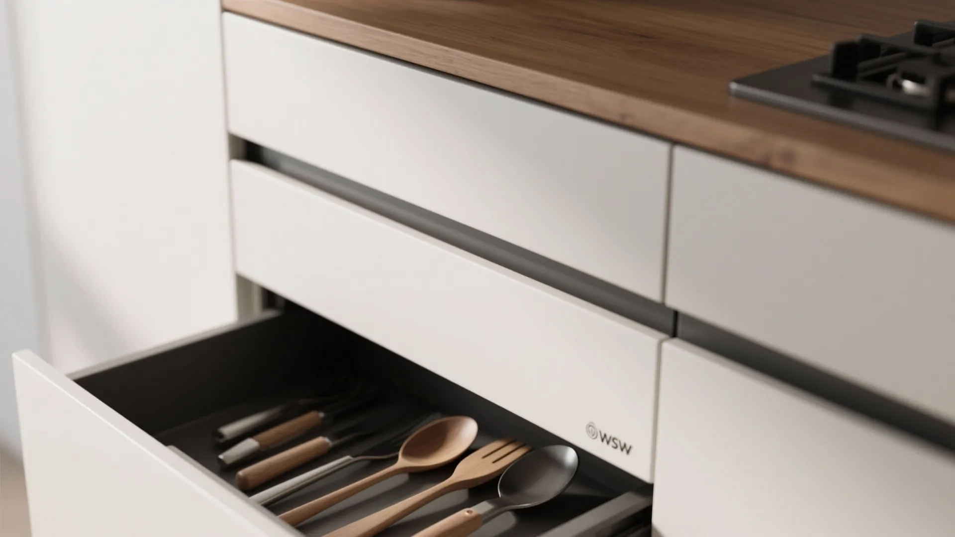 Minimalist Kitchen Storage That Hides the Visual Noise