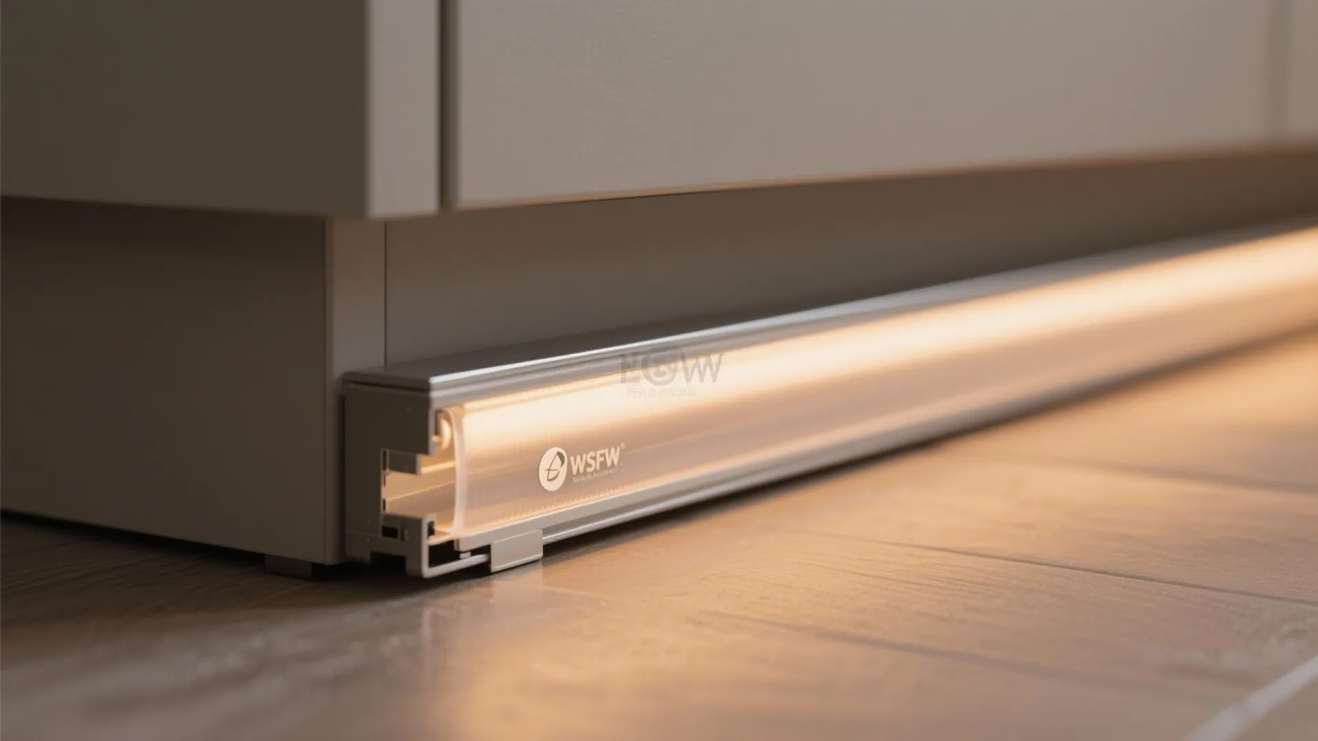 Toe-kick and shelf accent lighting