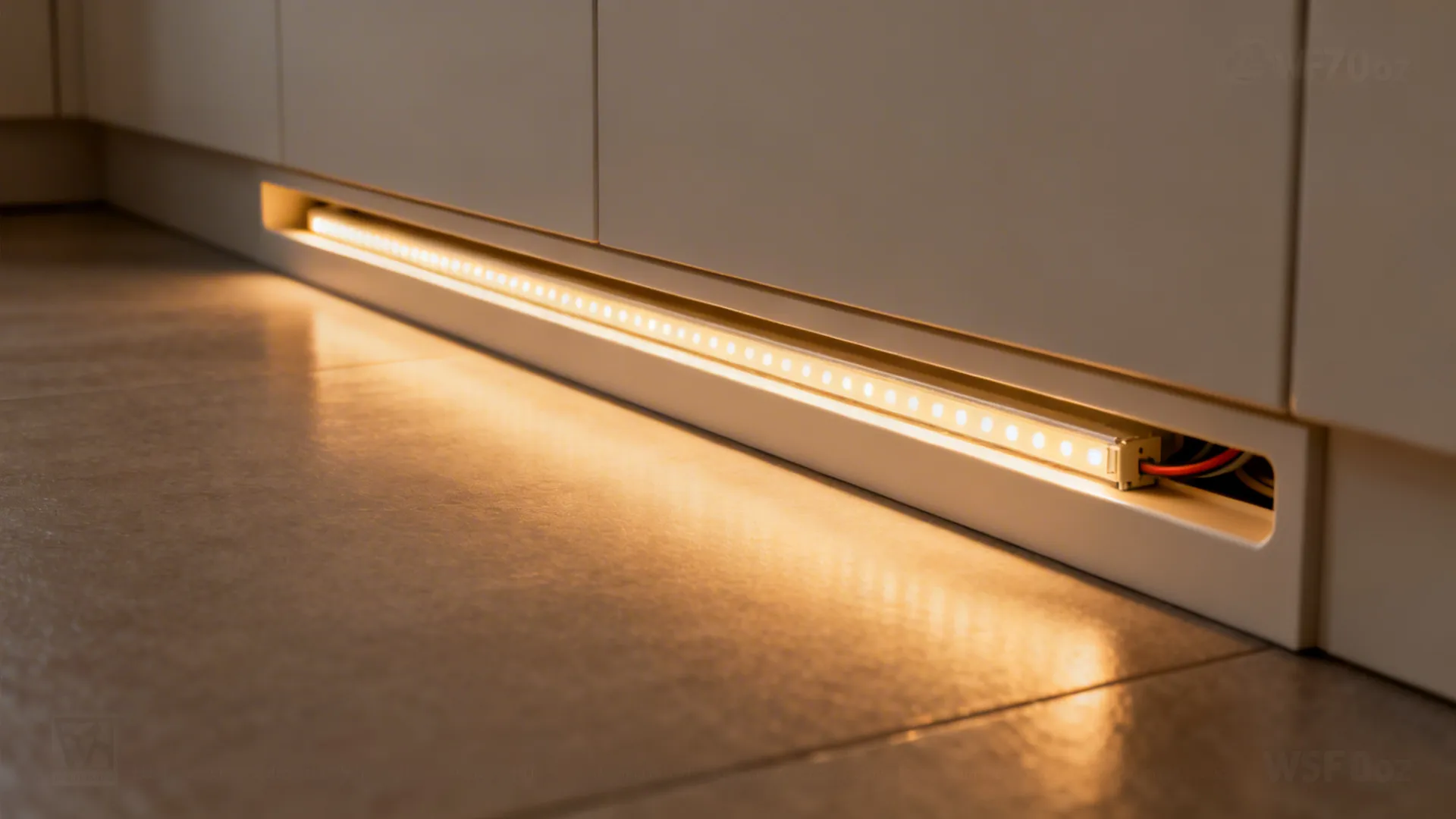 Toe-Kick and Cove Lighting for Depth