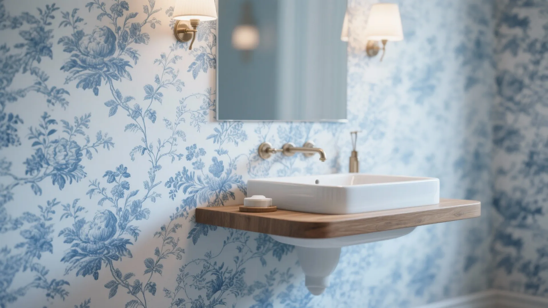 2. Subtle Toile for a Timeless Look