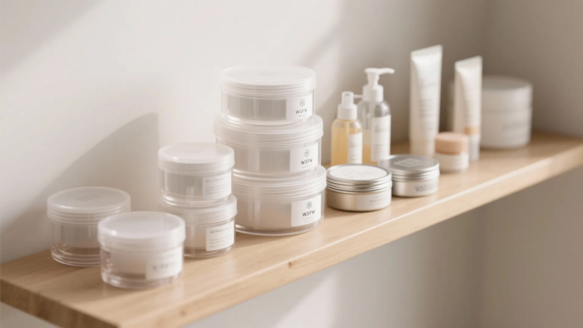 3. Store Toiletries in Closed Containers