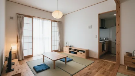 17坪の平屋間取り｜日本室内デザイナーが教える小空間の整え方5選