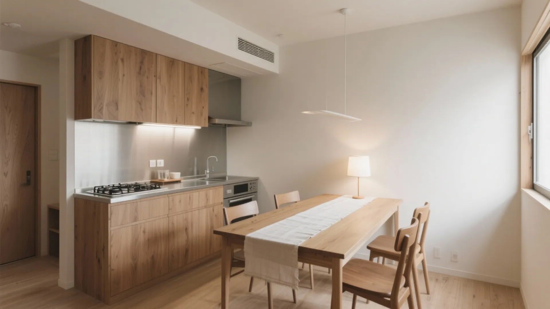 Tips 2: 2人同居可の判断軸—動線規模とキッチン幅（動線規模・日式風格）