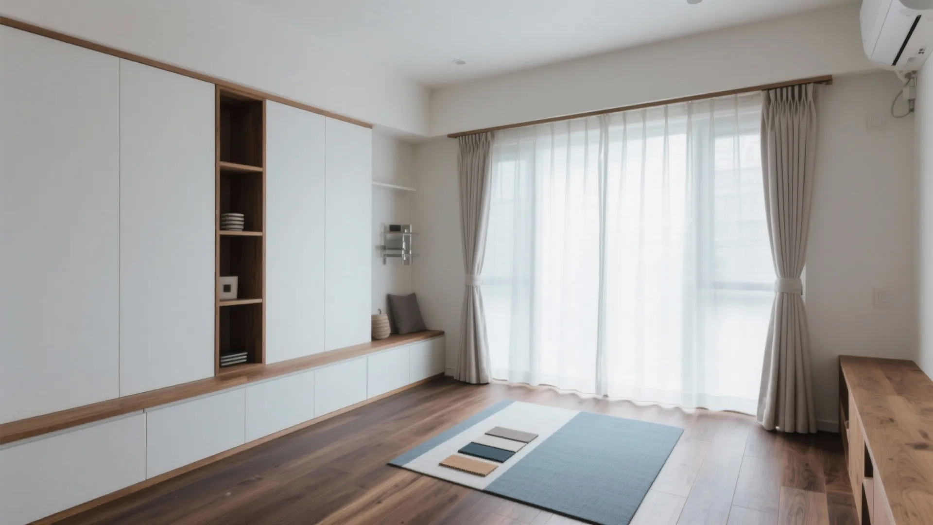 Tips 5: 色は“床に合わせて3色まで”で日式風格を保つ（日式風格・東京小戸型）