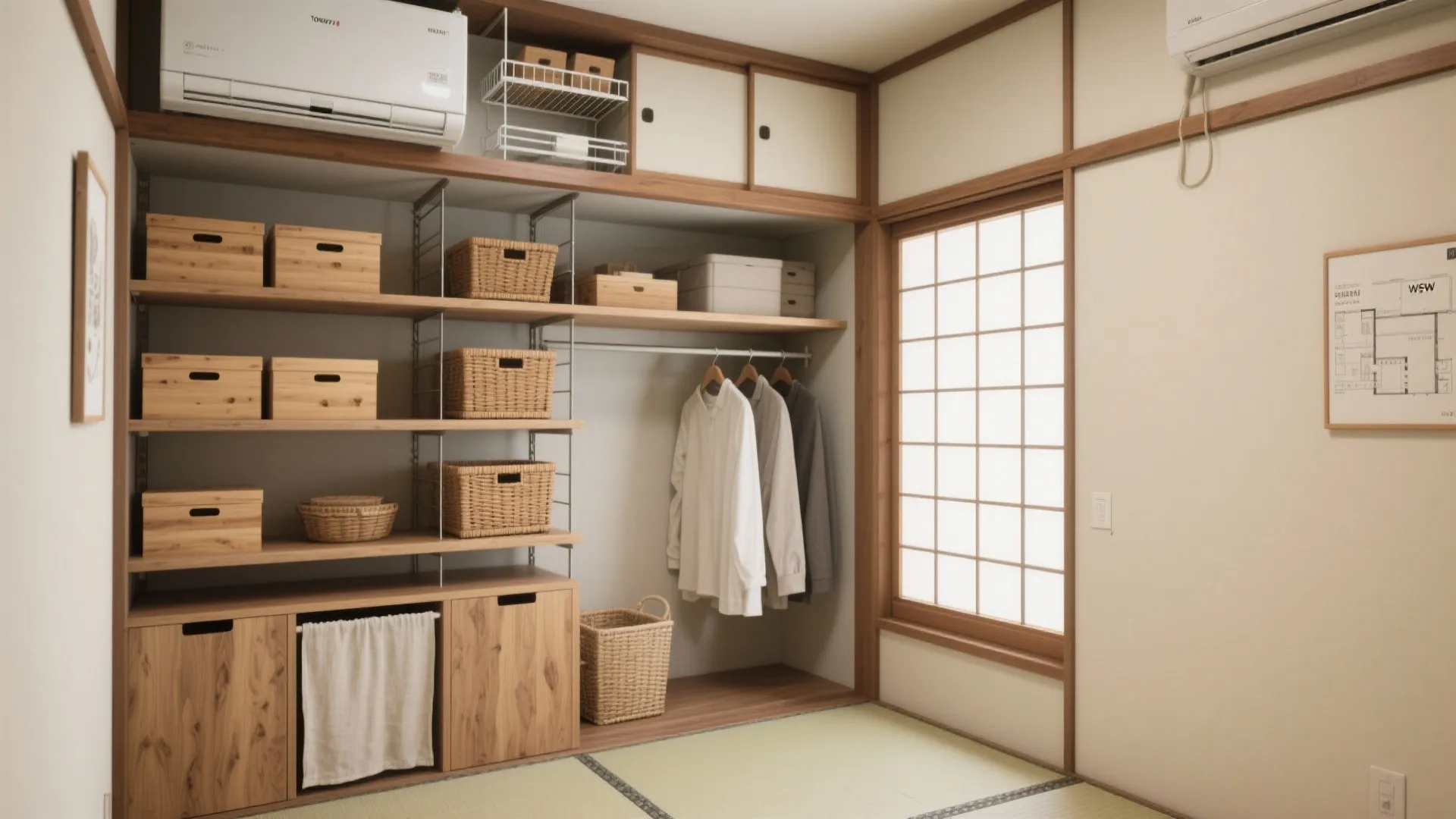 Tips 2: 収納は“縦を攻める”（東京小戸型×収納技巧）