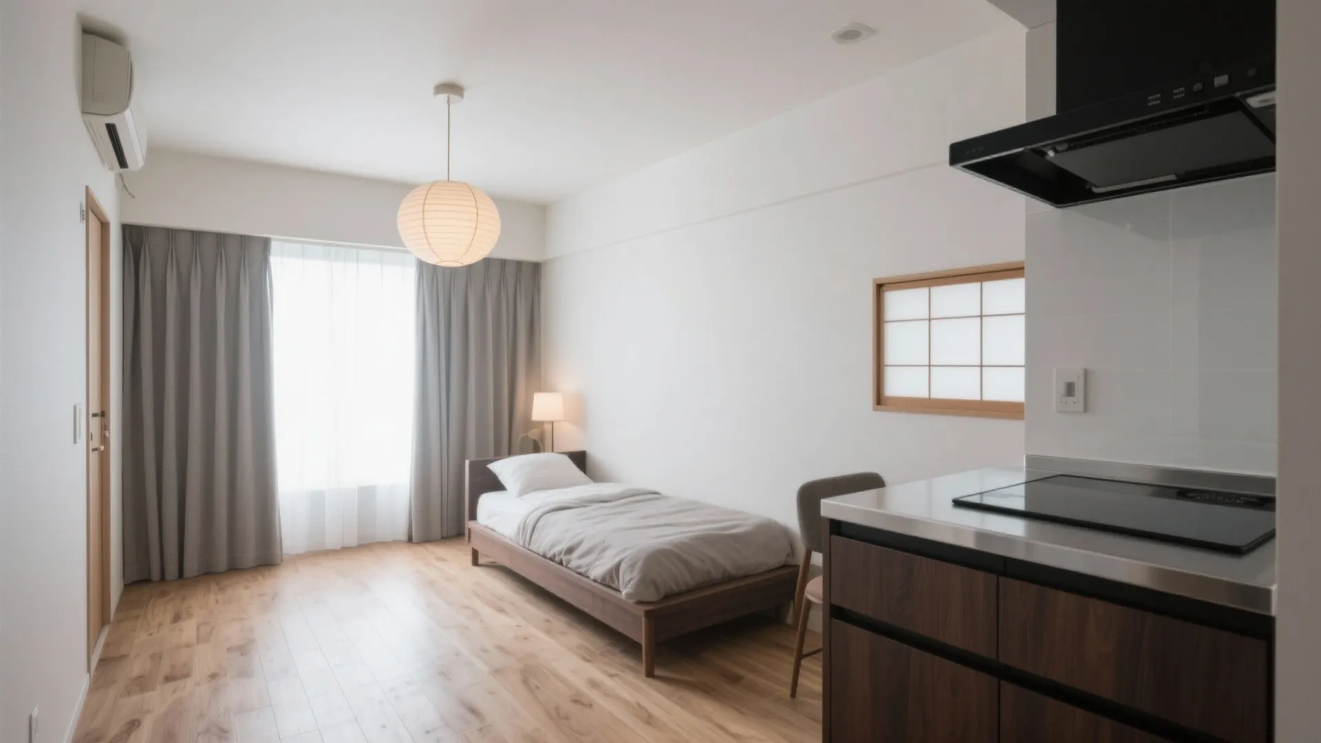 色の抜けを作る：白壁30%＋グレージュ20%（東京小戸型）