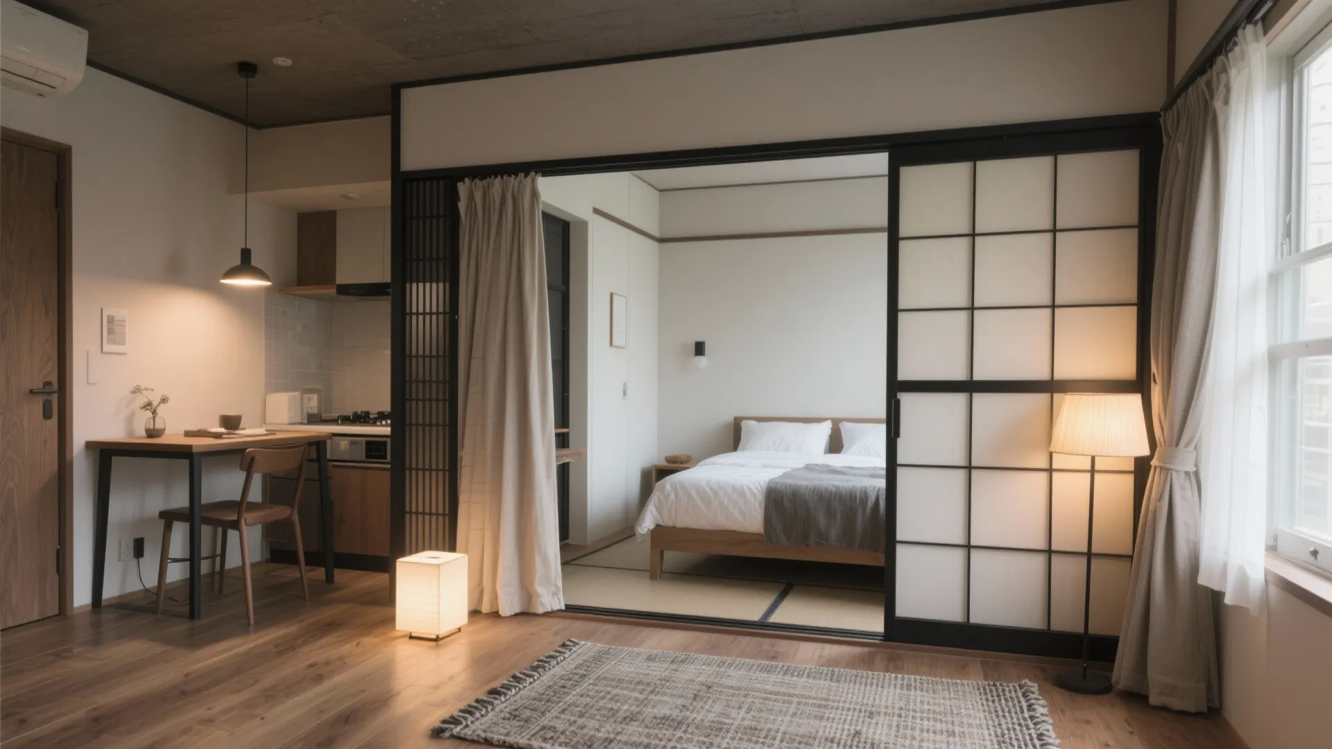 Tips 1: 1DKの“ゾーン分け”で生活が整う（東京小戸型・動線规划）