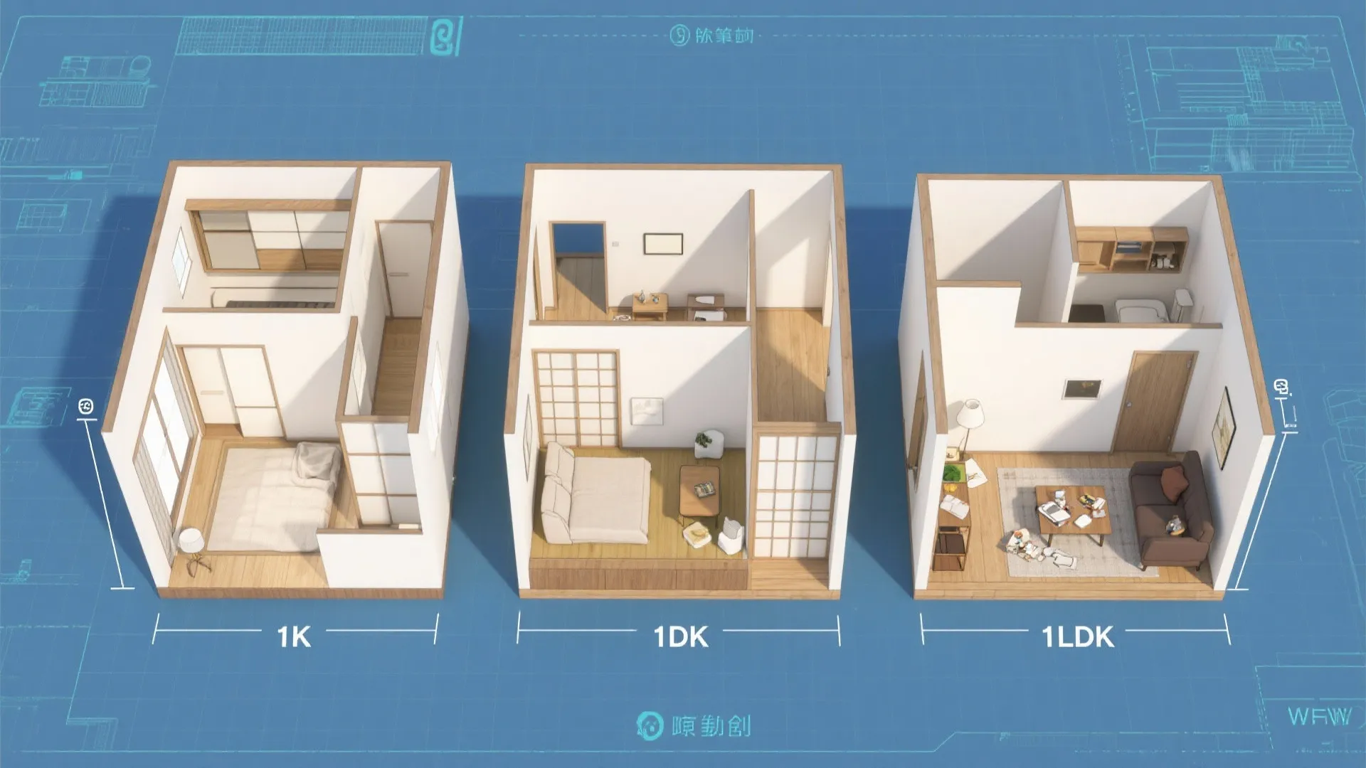 1K・1DK・1LDKの定義と暮らしの体感差（東京小戸型の基礎）