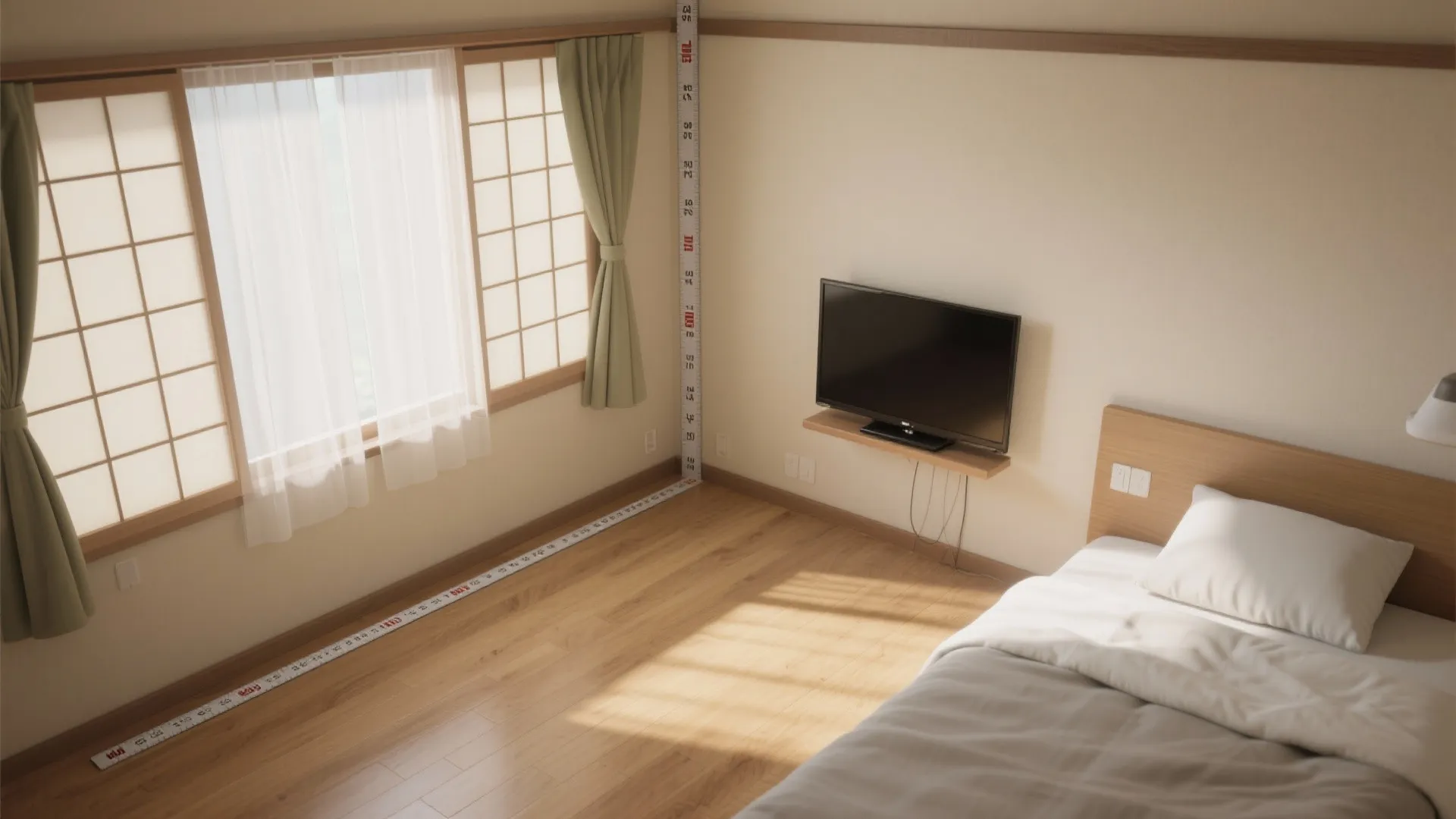 視聴距離から決める：2K対応テレビは1.2〜1.5倍の画面高が心地いい（東京の1R基準）