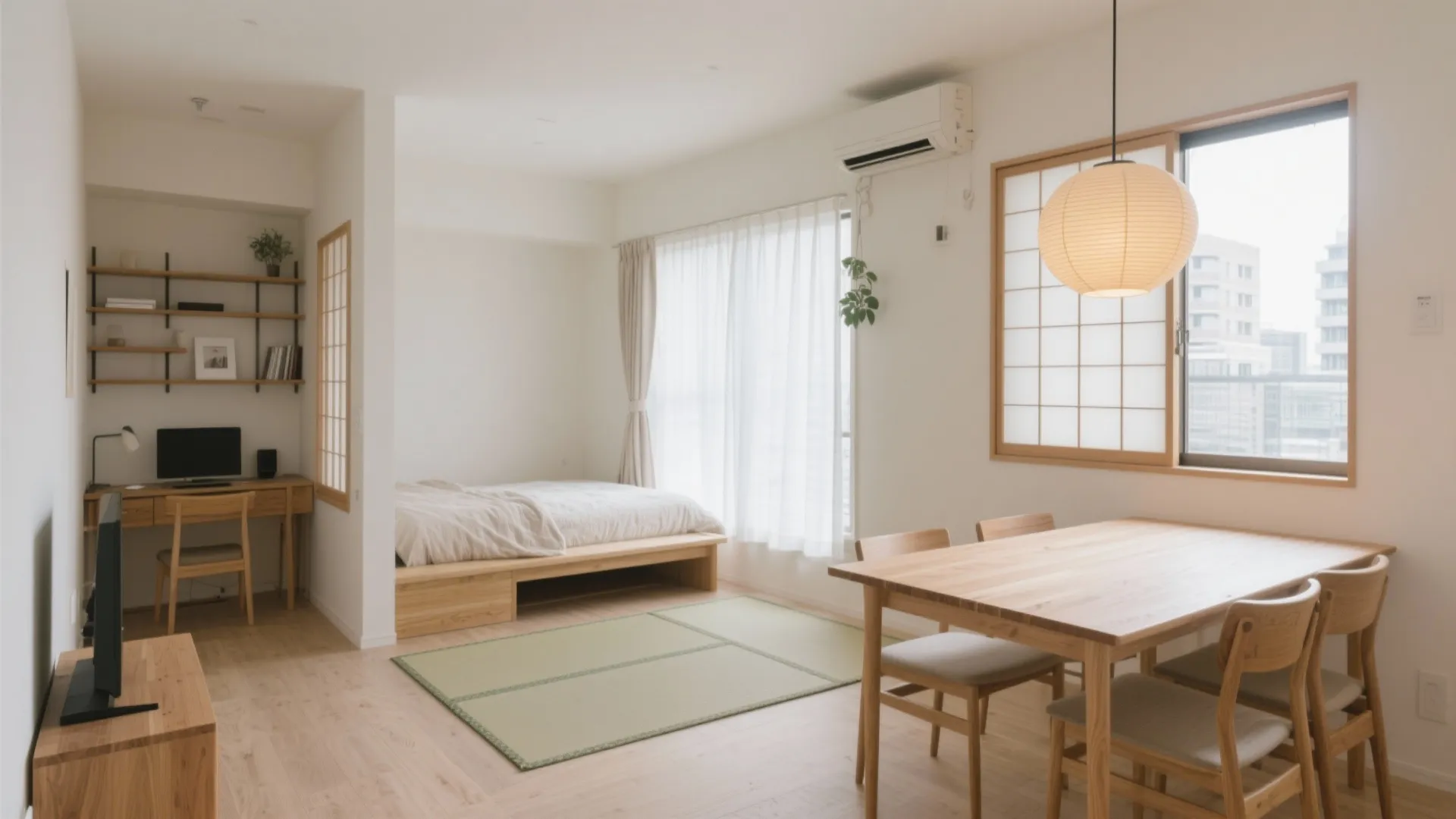 東京小型住宅の4つの実例級テクで“4LDK感”をつくる｜日本室内デザイン: 1R/1Kでも家族で心地よく暮らすための動線・収納・日式風格の整え方