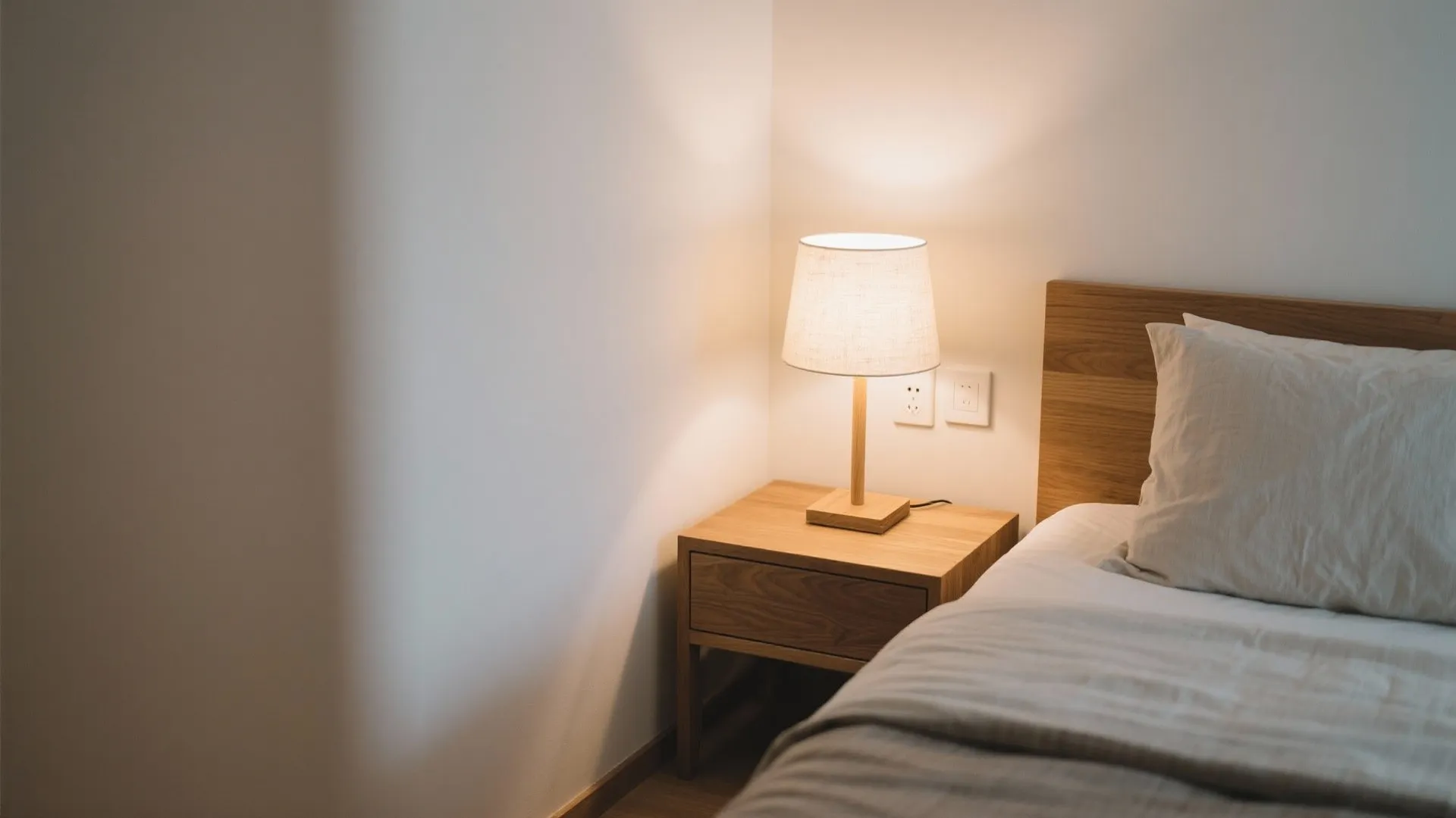 Tips 4: ベッド脇“30cmの余白”が生活リズムを整える（日式風格）