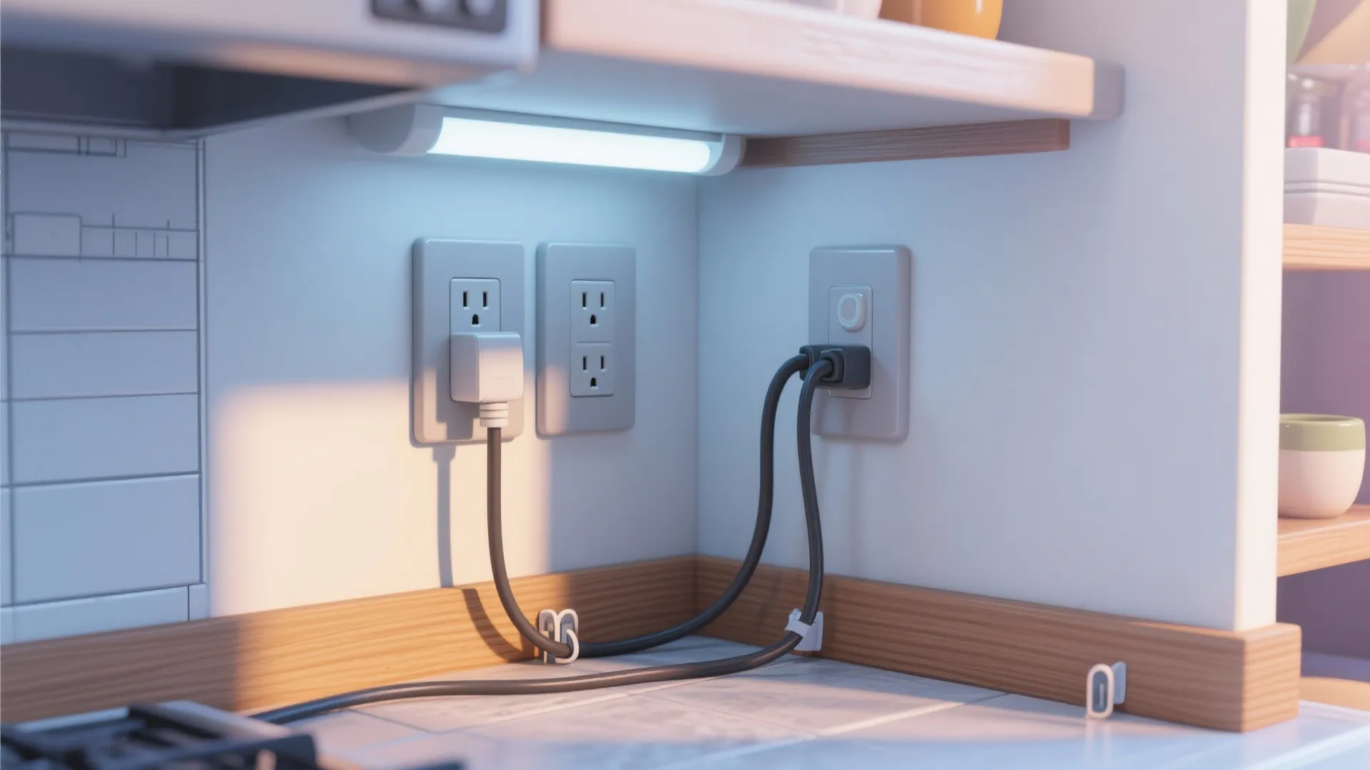 配線は“3つのルール”で事故ゼロ（東京小户型 × 日式風格）