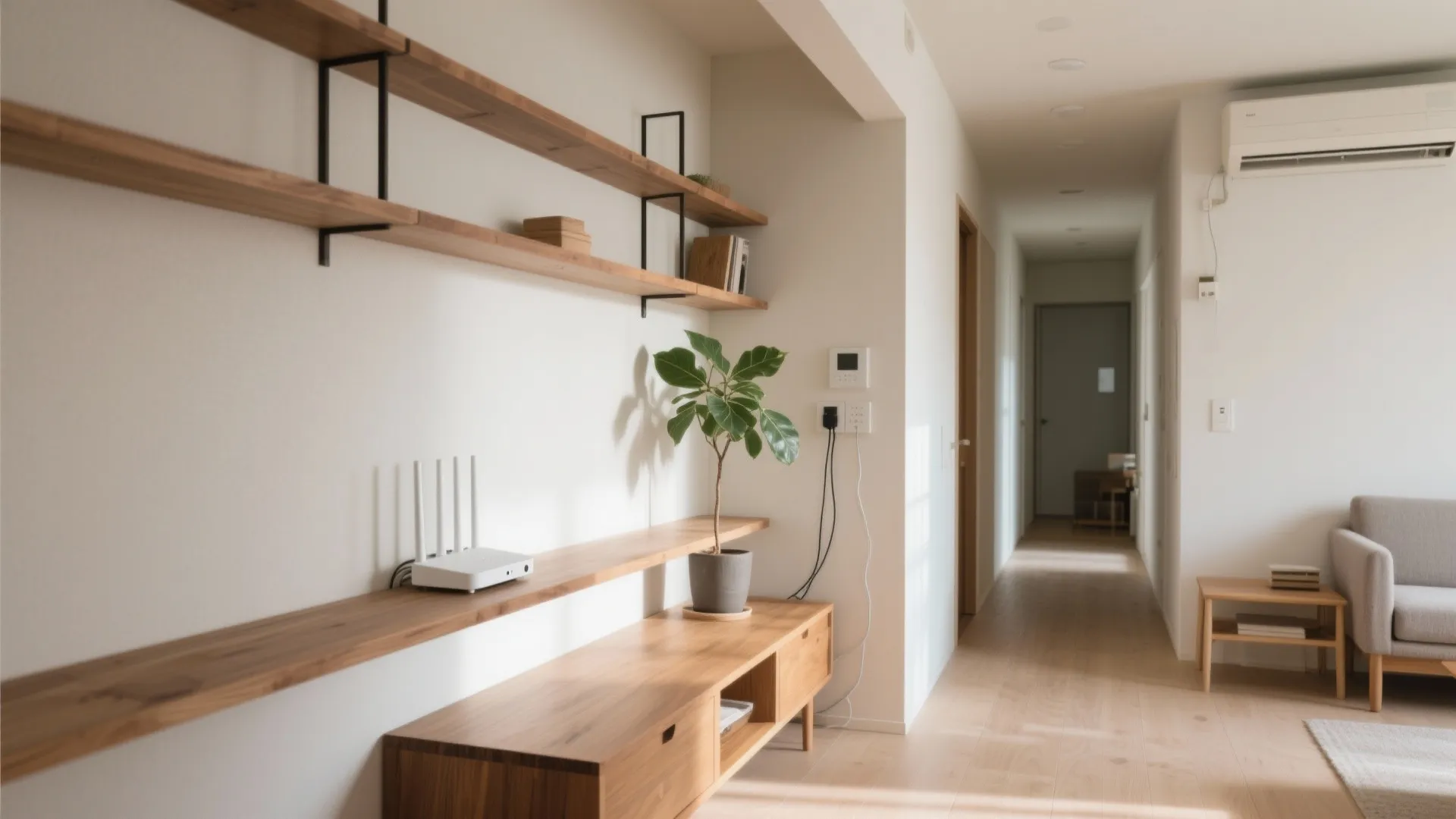 玄関側に置いたルーターを見直す：東京小型物件では中心配置が効く