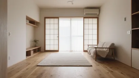 1Kラグのセンター敷きで変わる小空間：5つの実践アイデア