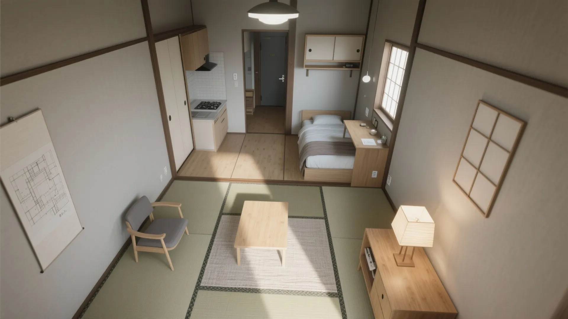 Tips 1: 東京小型1Kは“回遊動線”を先に描く（動線プランニング）