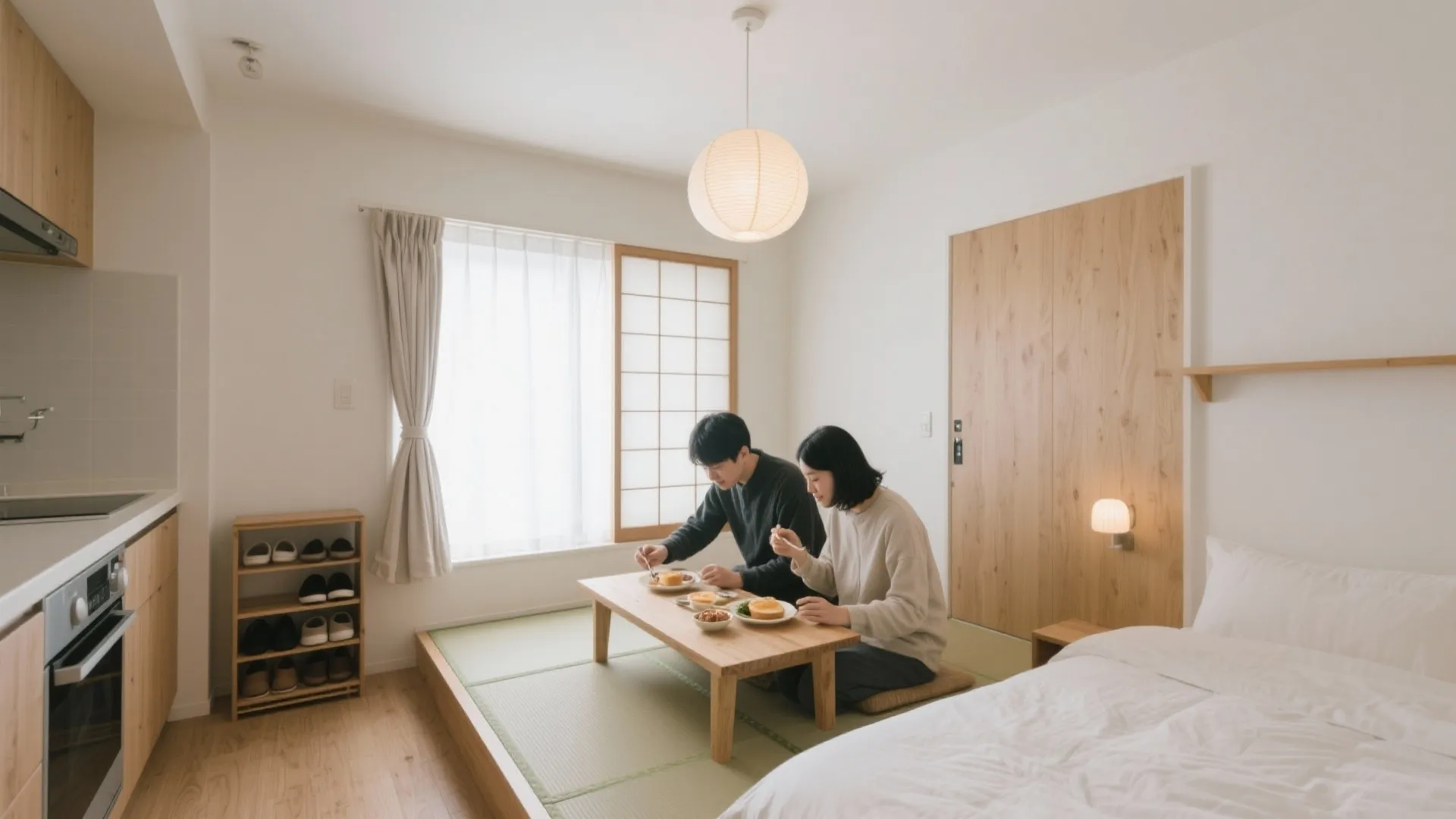 1Kで2人暮らしは契約違反？東京・大阪・京都で知っておきたい5つの設計とルール: 日本の小さな住まいで快適に同居するための動線と収納の実践ガイド