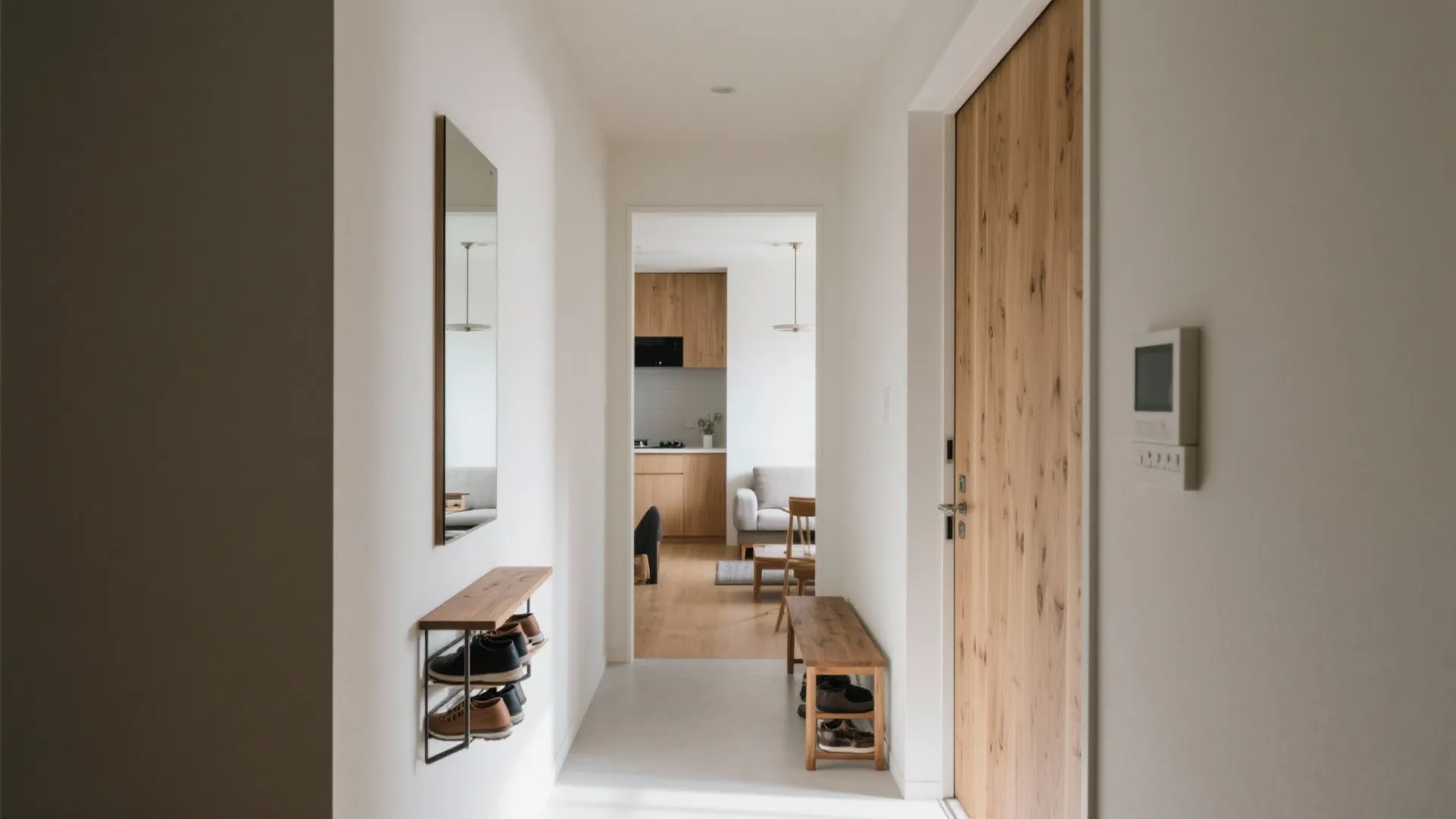 Tips 1: 玄関からの一直線動線で“迷わない家”（東京小戸型）