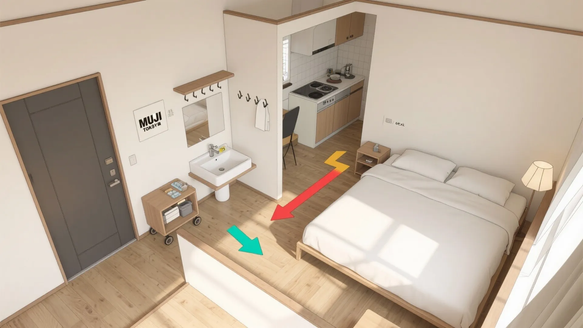 動線規律を先に決める：朝の3ルートで暮らしが整う