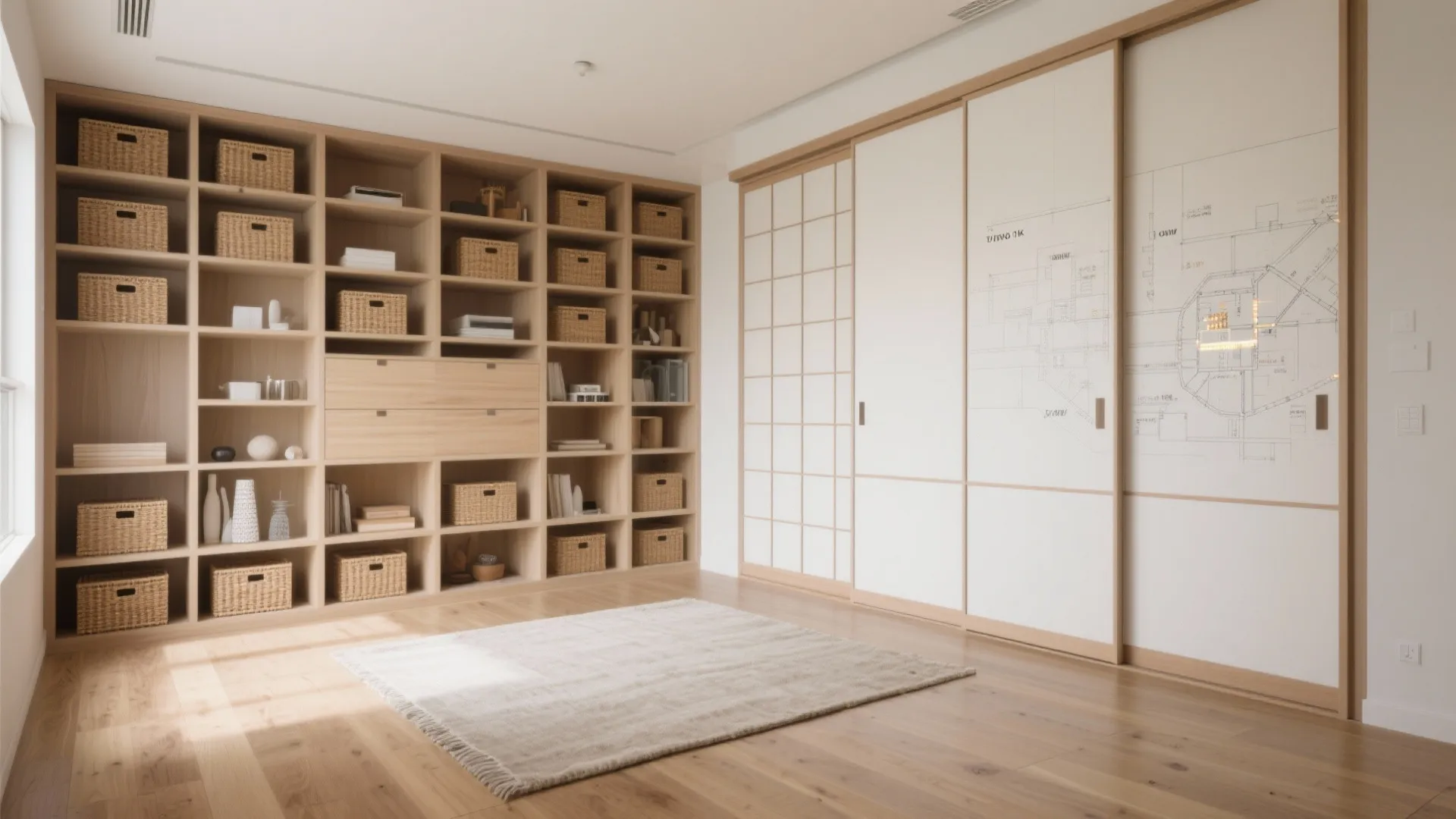 Tips 2: 東京小戸型は“壁一面収納＋床をあける”が最短の収納技巧