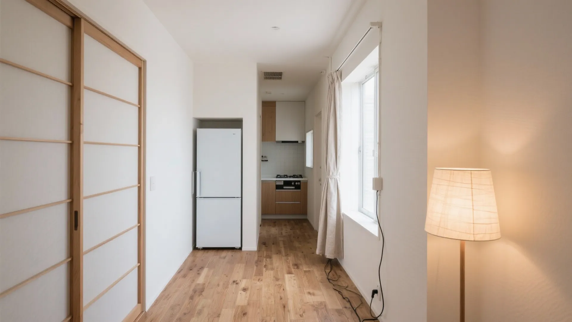 1Kの冷蔵庫置き場がない？東京公寓設計の解決アイデア5選