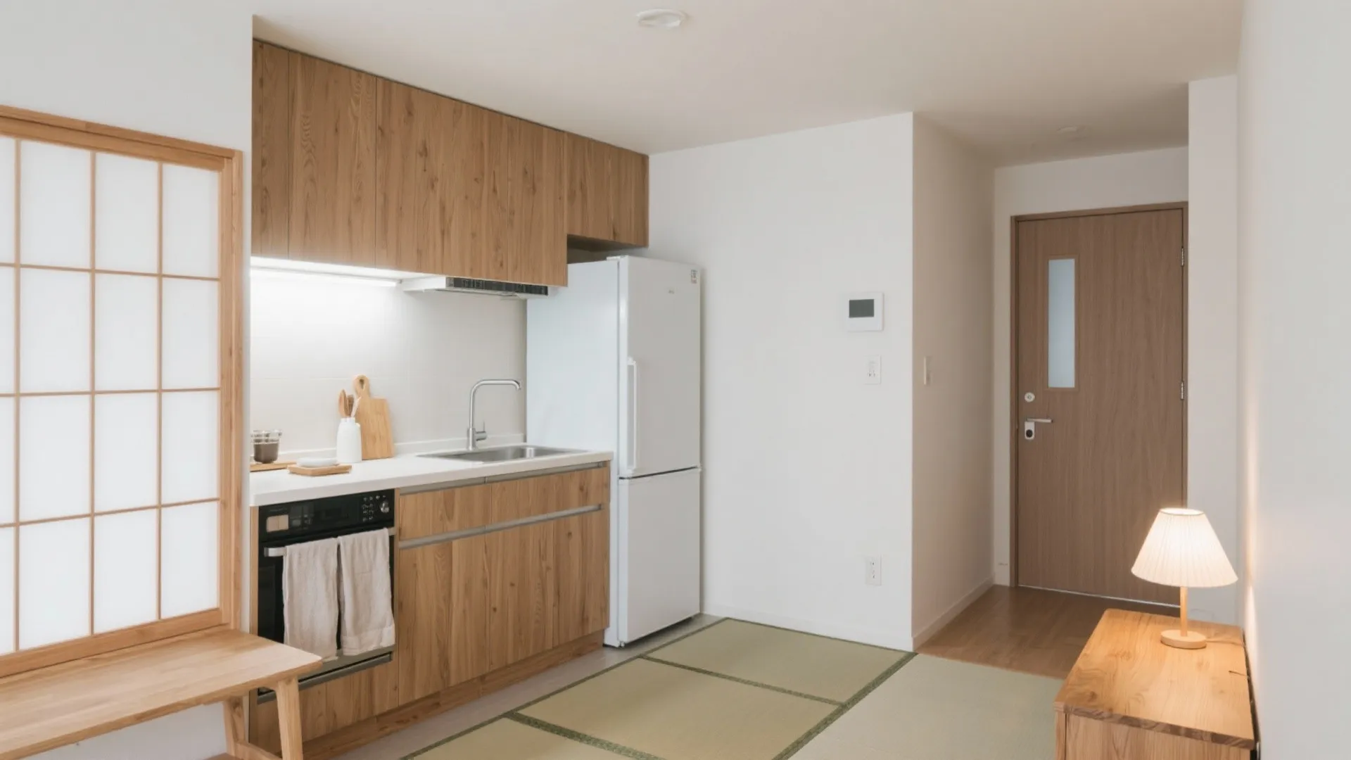 1Kで冷蔵庫置き場がない時の解決デザイン5選｜東京公寓設計