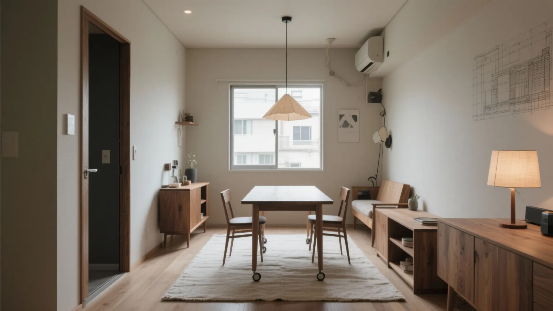 動線が9割：1K・10畳は“1本通路＋回遊”で軽くなる（動線計画）