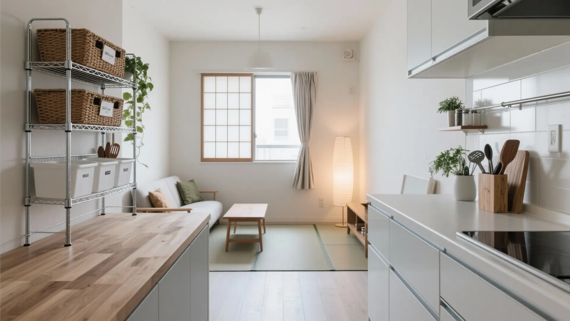 東京の1Kで効くメタルラック収納術｜5つのデザイン発想: 小さな間取りでも美しく整う。動線と日式風のやさしさを両立させる実践ガイド