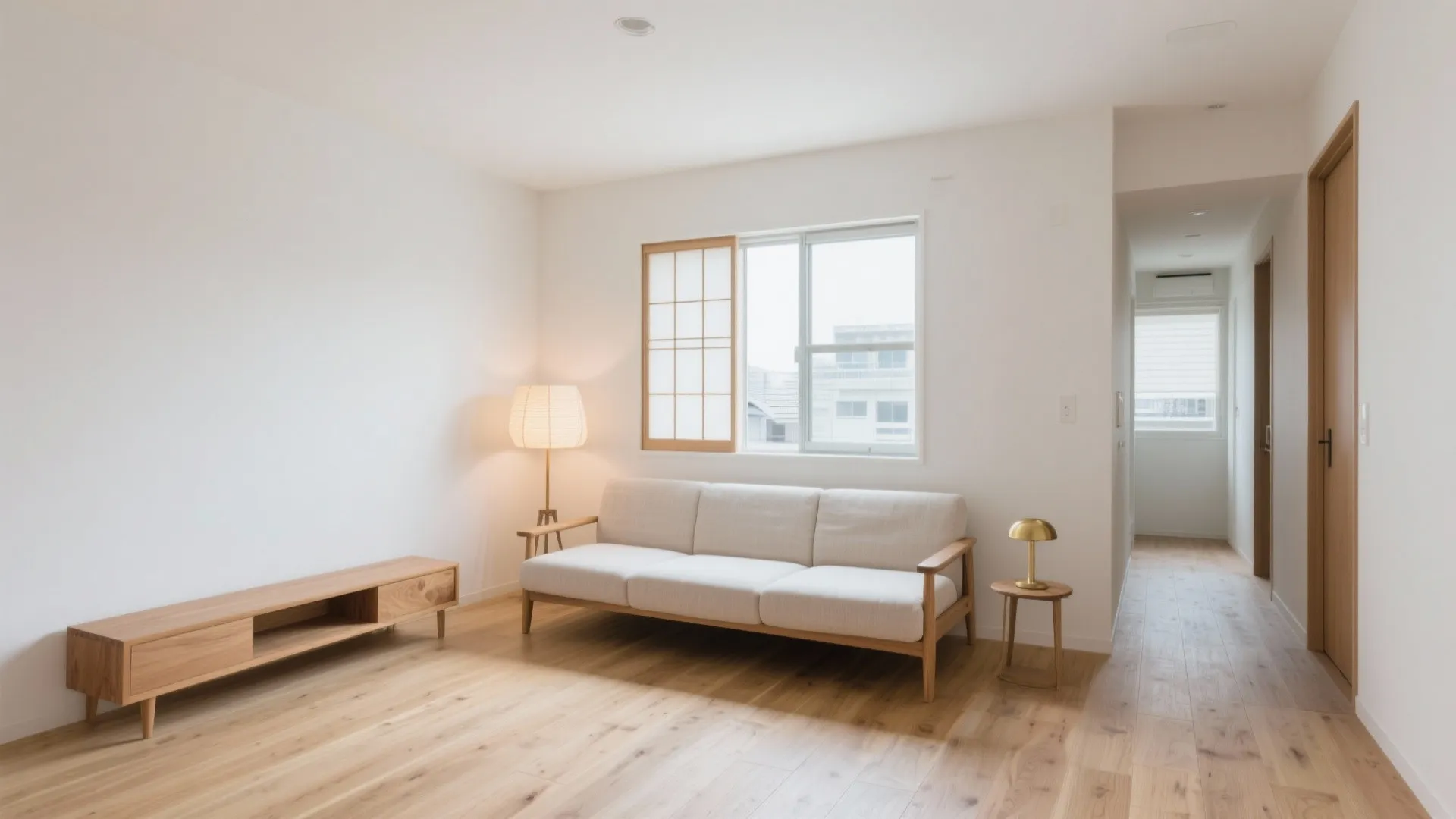 1Kモダン木の温度感：東京小戸型を整える5つのデザイン: 木の質感で1Kを広く、静かに、使いやすくするレイアウトと収納術