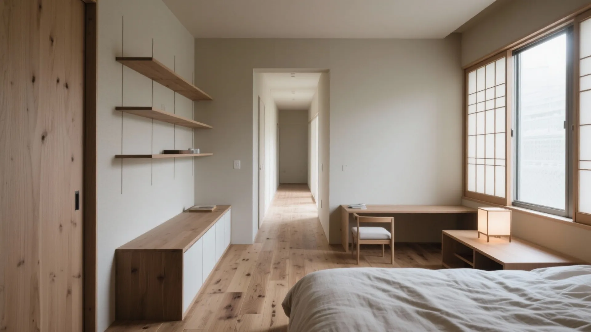 Tips 2: 1Kを広く見せる動線計画と視線のコントロール（動線規劃）