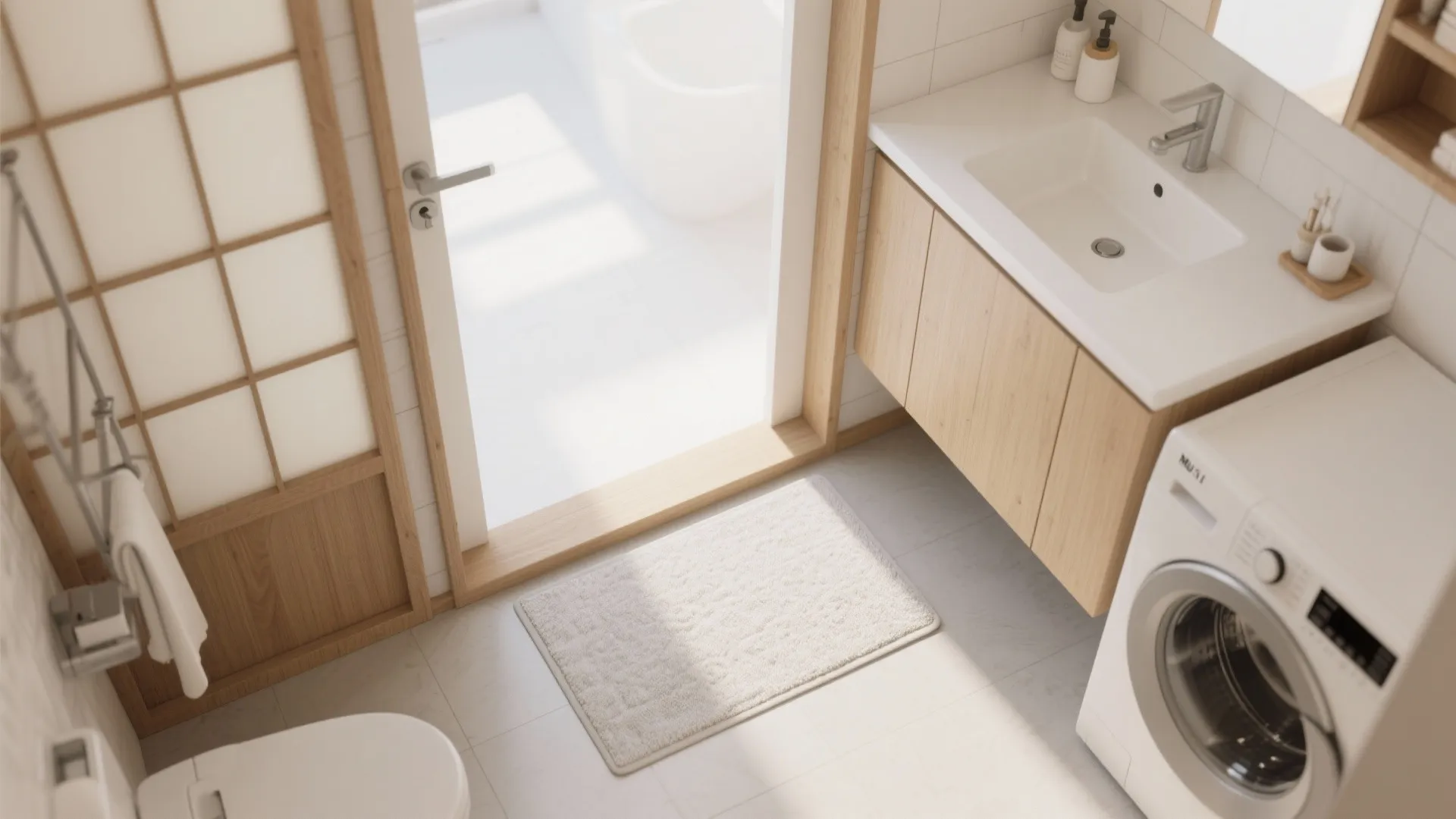 Tips 1: 東京小戸型で効く「吸水×速乾」バスマットの選び方（日式風格）