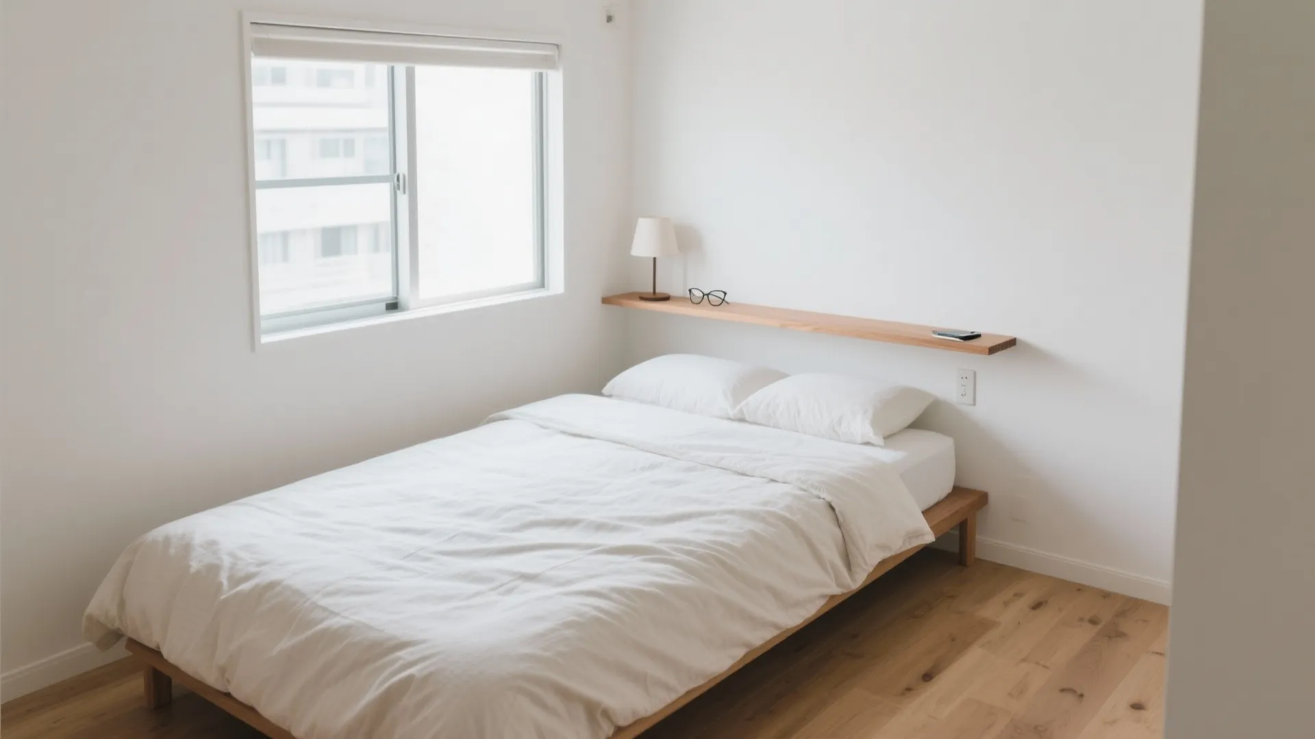 Tips 3: ベッドは“短辺付け”＋ハーフヘッド（東京小戸型×動線規画）