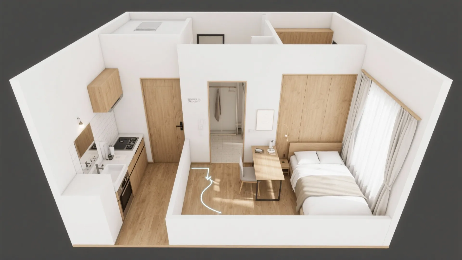 “一筆書き”の動線計画で散らからない（動線規劃×東京）