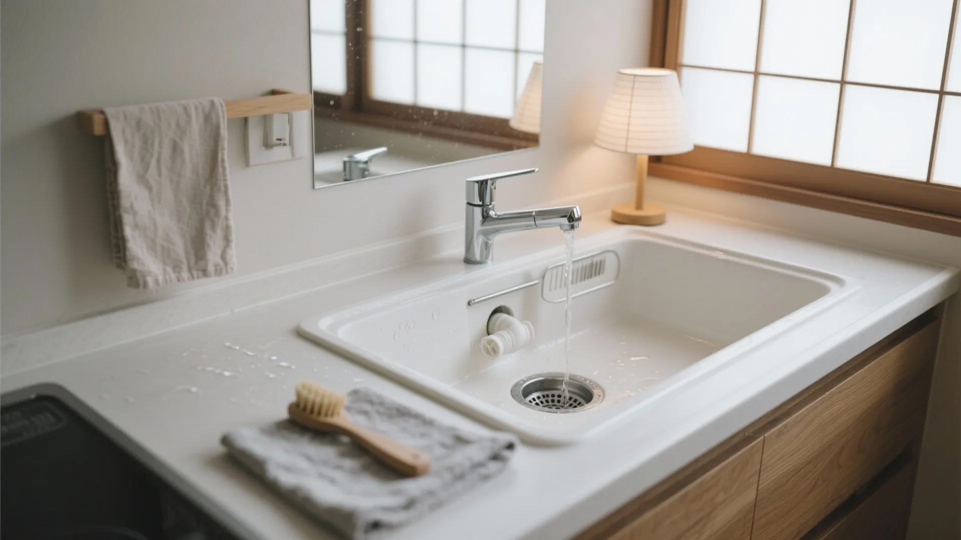 東京の1Kで効く排水溝と水切りかご掃除術5選｜日本の小さなキッチンを整える: 油ぬめりもニオイも“毎日3分＋週1深掃除”でリセット。東京・大阪・京都の1Kで試してきた、日式ミニキッチンの整え方