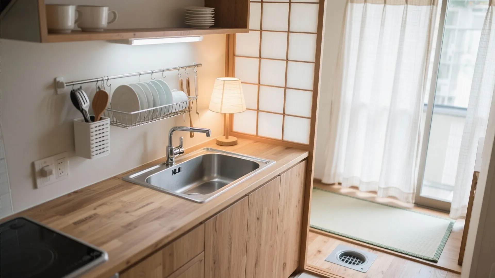 東京の1Kキッチンを変える：排水溝と水切りかご最適化の5ルール