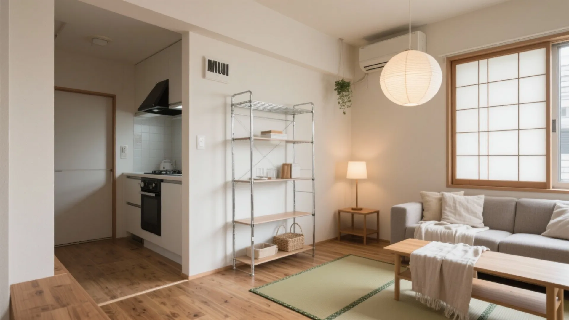 東京の1Kで叶えるステンレスラック活用術5選: 日本都市の小さな部屋を心地よく。ステンレスラックで“置く・掛ける・仕舞う”を整えるデザイン発想