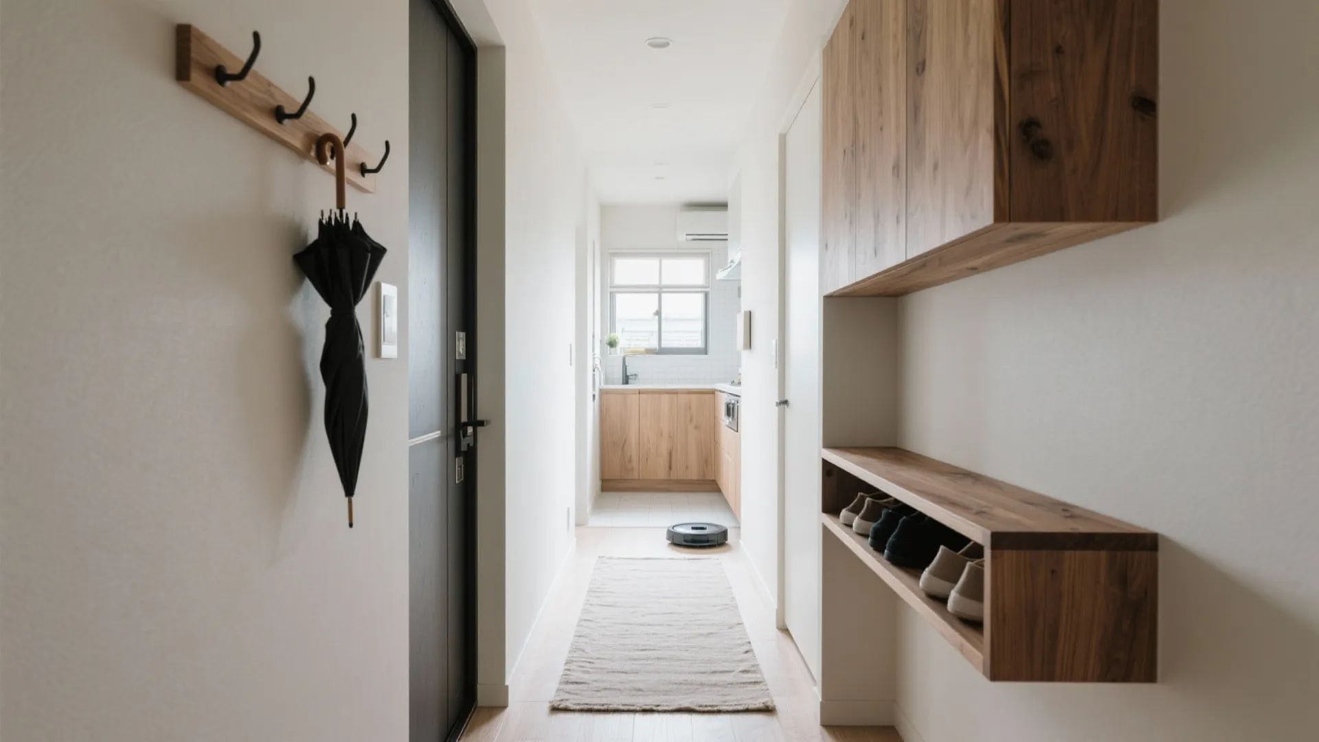 玄関からキッチンまでの“1本動線”で暮らしが変わる（動線を核にした東京公寓设计）