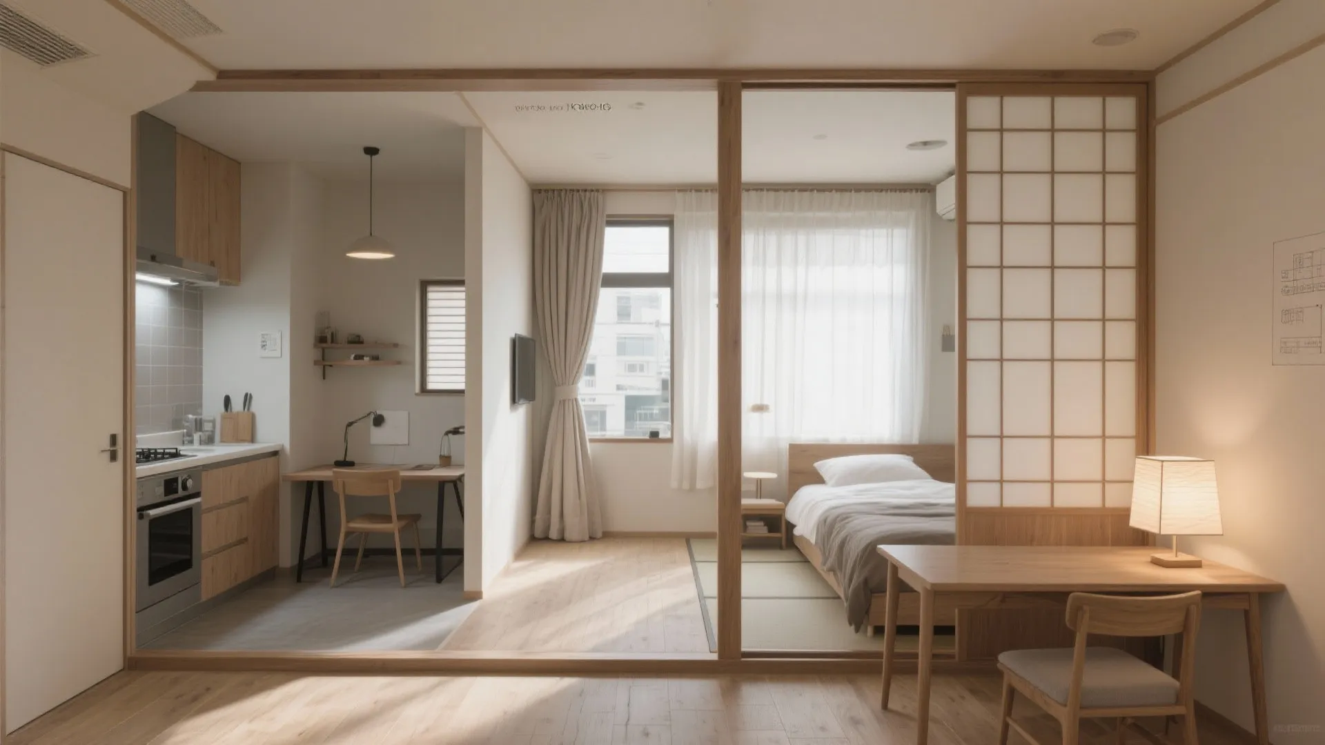 Tips 2: 1Kの動線計画は“三本の線”で描く（動線計画）