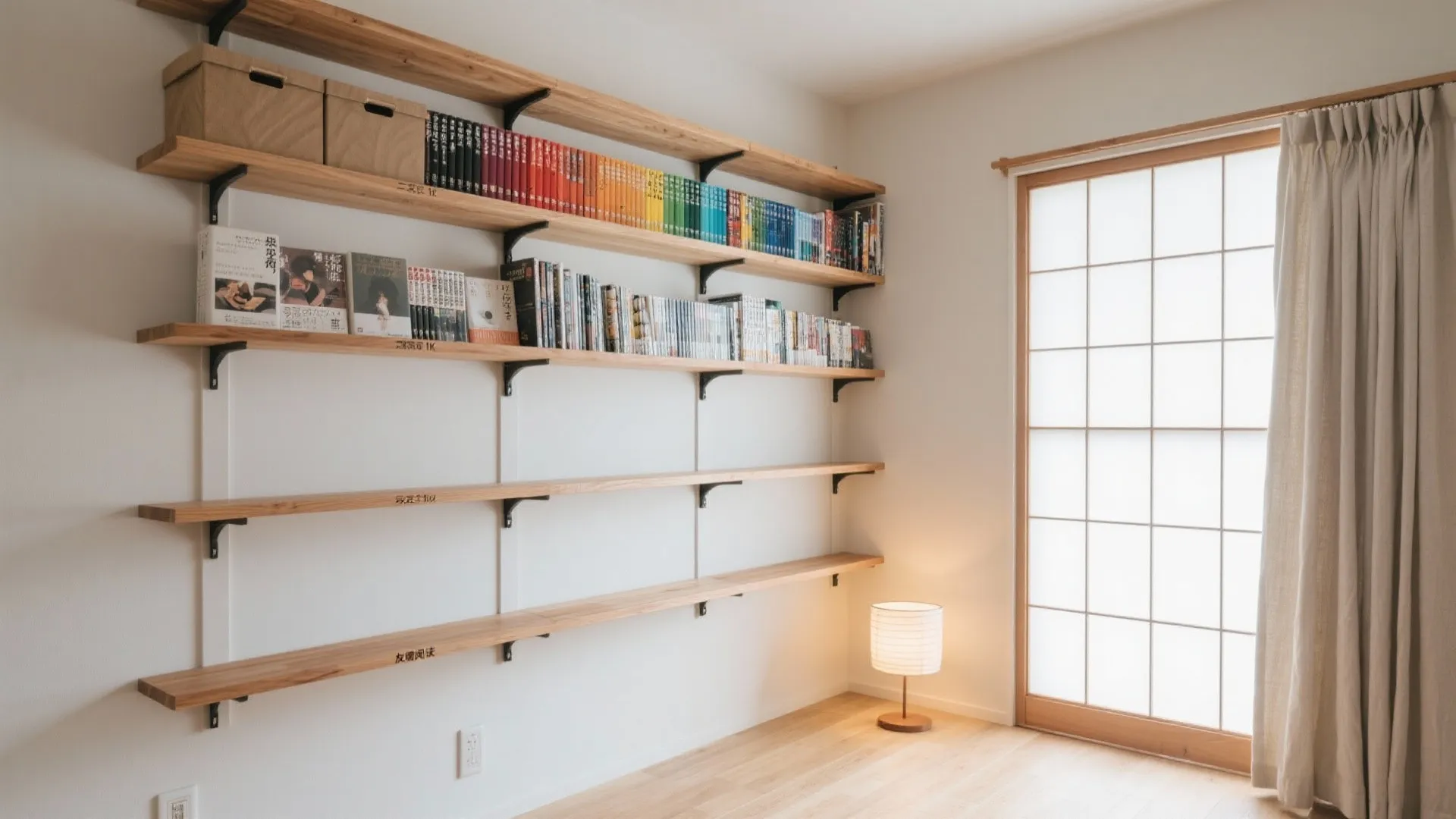 Tips 1: 天井近くまでの縦収納で“高さ”を活かす（東京小戸型・日式風格）